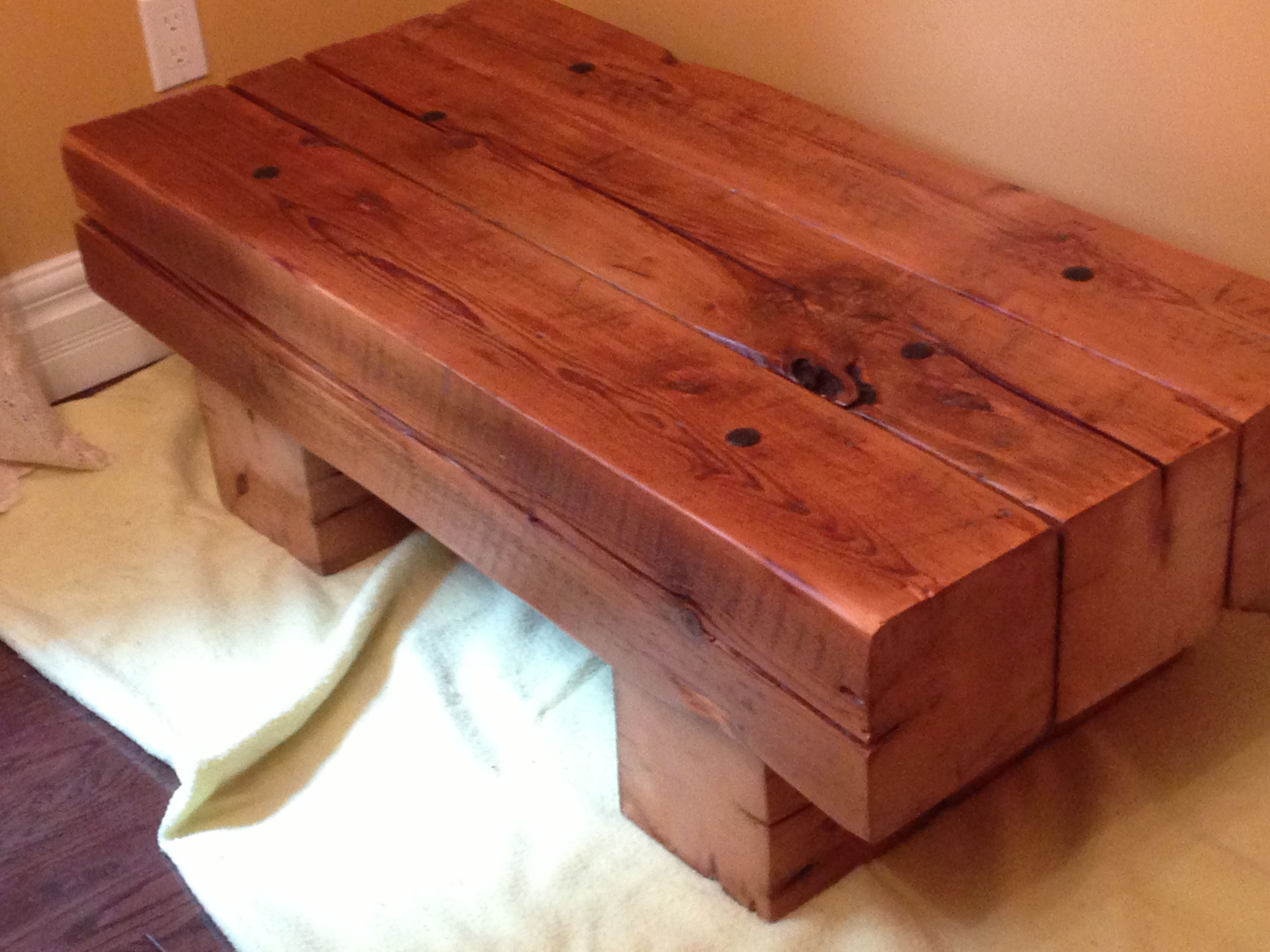 Wallpaper #527C0 Barn Wood Coffee Table Reclaimed Heritage Collection