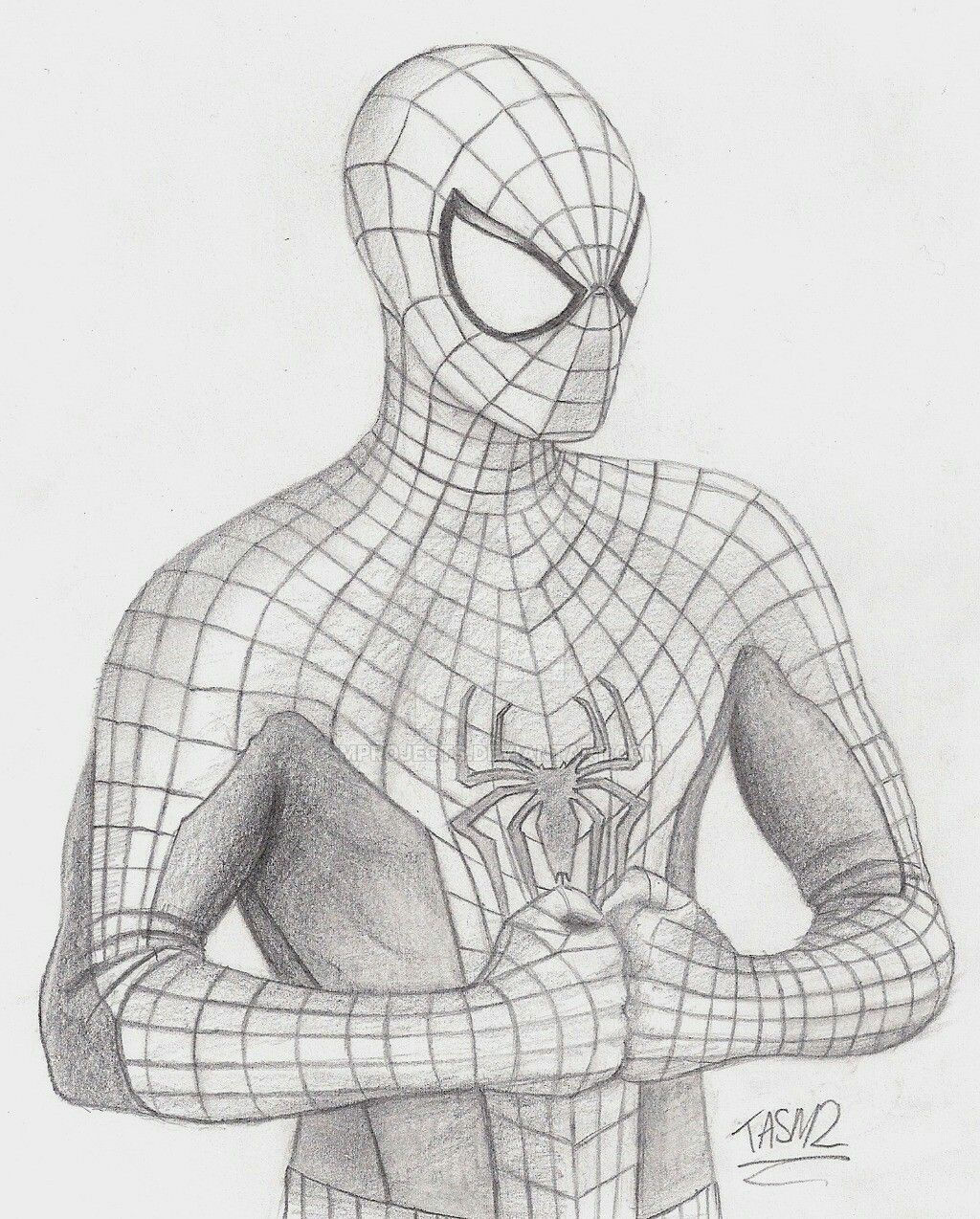 Wallpaper #_EIRPZMBOBpx0NhmtsKI146 Pin De Randall Perrin En 3D Illusion Art Amazing Spiderman Bocetos