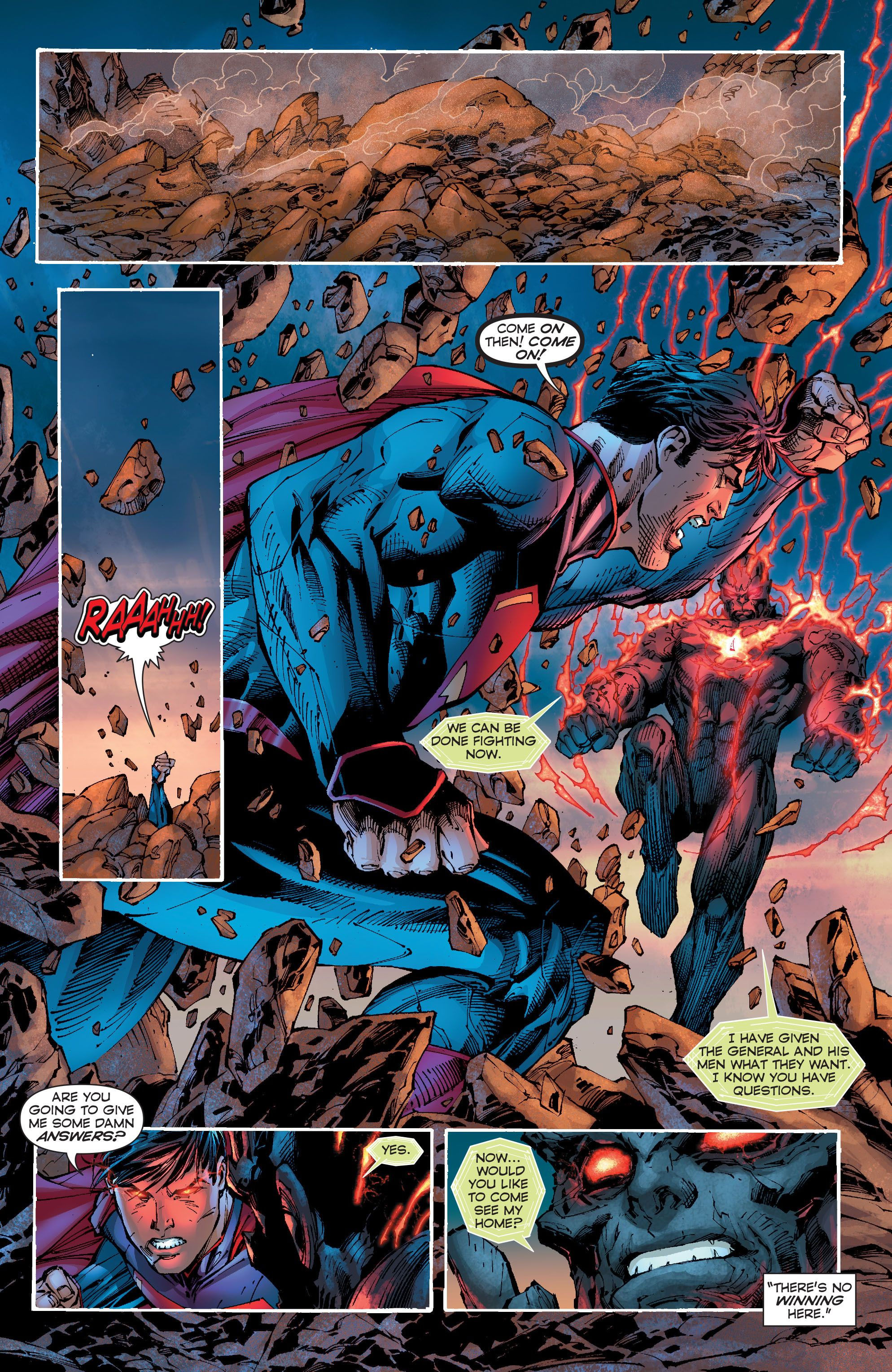 Wallpaper #3Bn2H48BtGB6xQ78nHwg11 Superman Unchained 3 by Jim Lee Comic Book Layout Comedy Cartoon