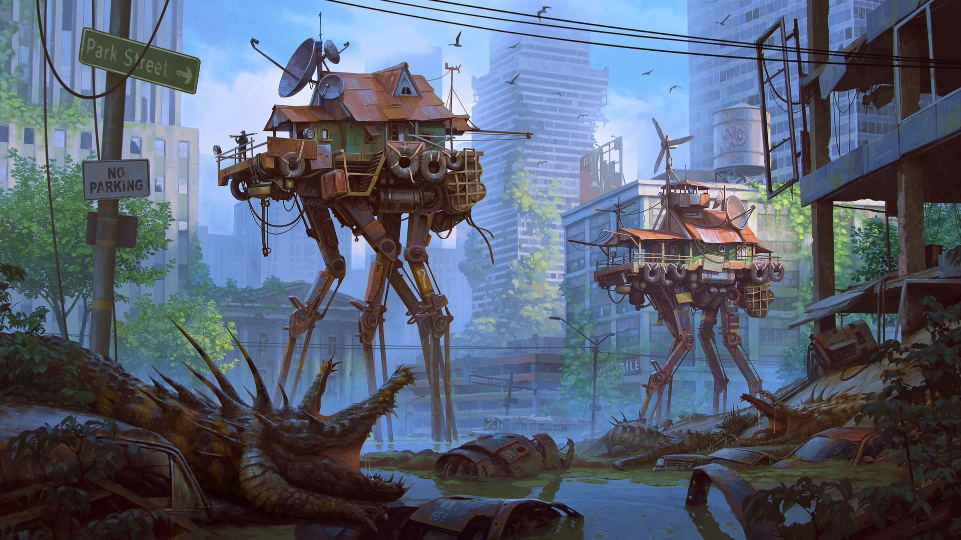 Wallpaper #oJl_P5MBUcASHT6nQswf121 Httpsimgurcomgallerymkwidzb Post Apocalyptic Art Post