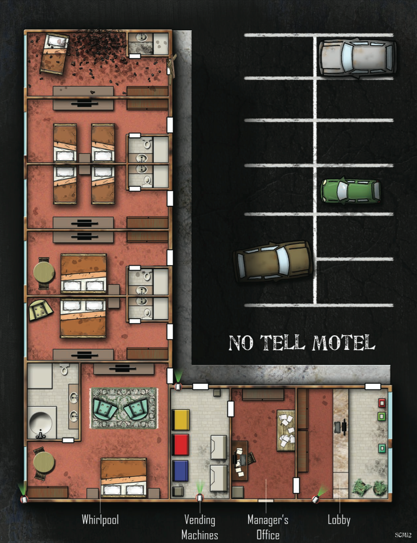 Wallpaper #Uu-TTJMBMN-XEVvVvD6d178 No Tell Motel Shadowrun Floorplan Tabletop Rpg Maps Dungeon Maps
