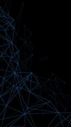 Wallpaper #_7g21pIBJvJKYCmEItw-342 Abstract Geometric Triangles on Black Background