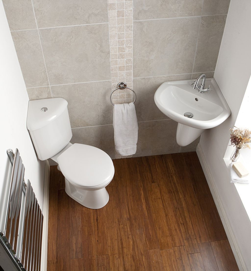 Wallpaper 83391 Small Bathroom Corner Toilet HD Wallpaper 83391