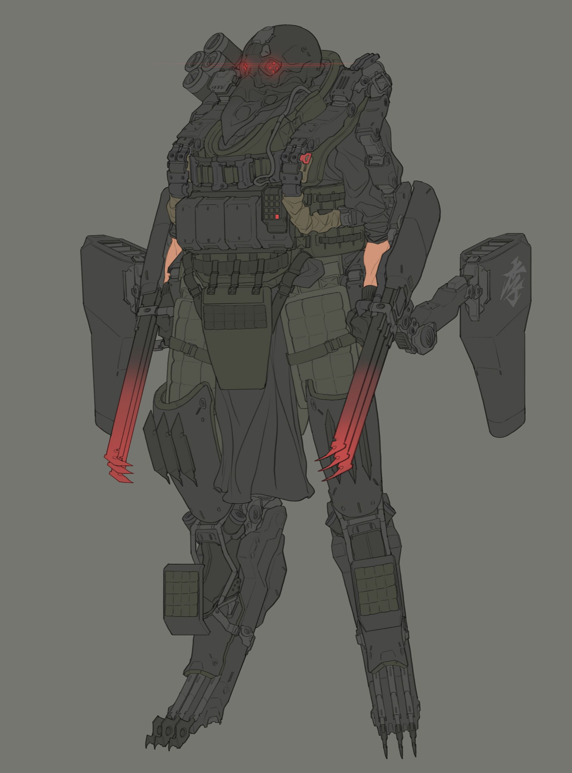 Wallpaper #cDFKNZMB5zzyi_yYTVYy172 Pin on Concept Heavy High Tech Infantry Suit
