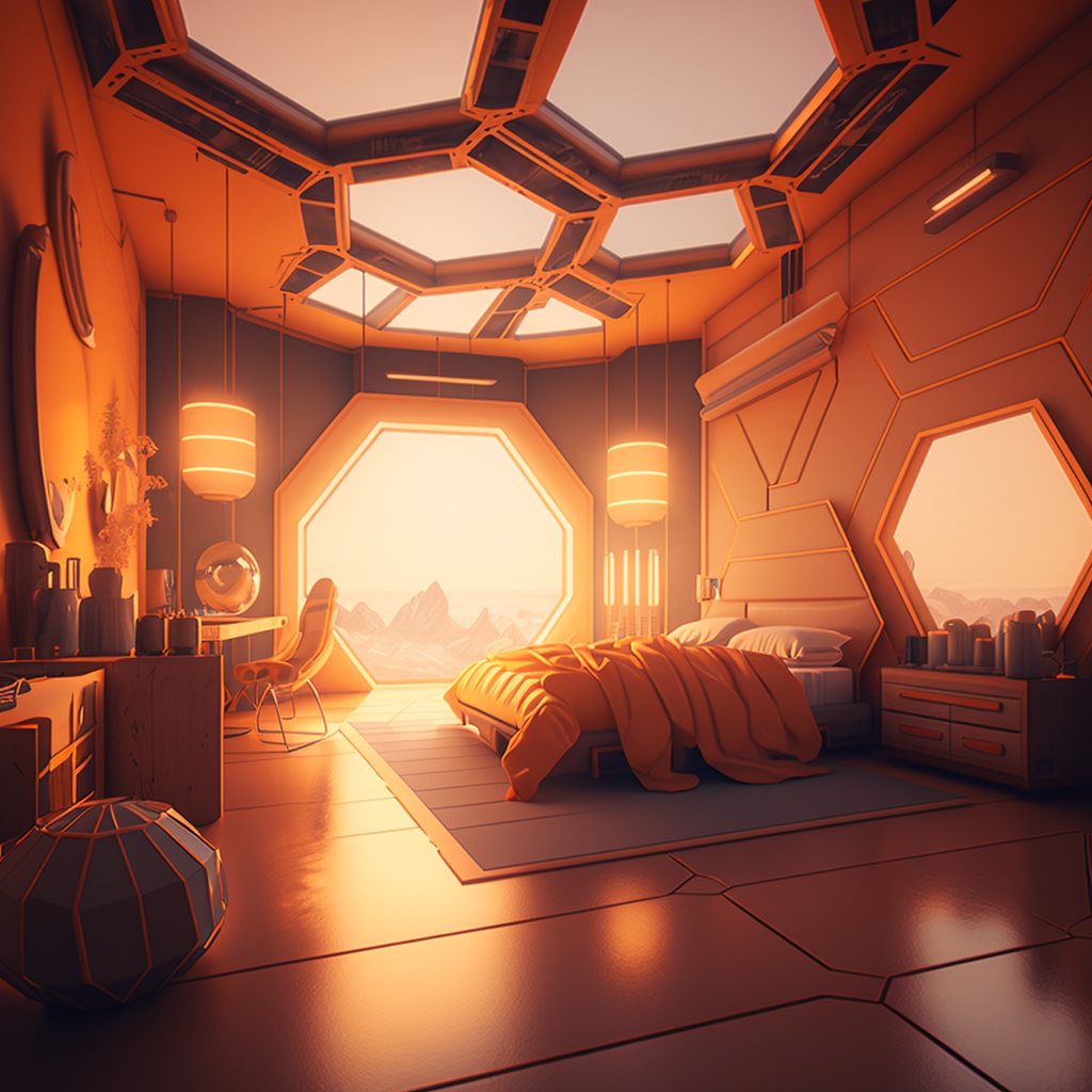 Wallpaper #sGf07JIBSpphPi3-g1XU380 Created by Vellectrum Using Midjourney Science Fiction Science Art