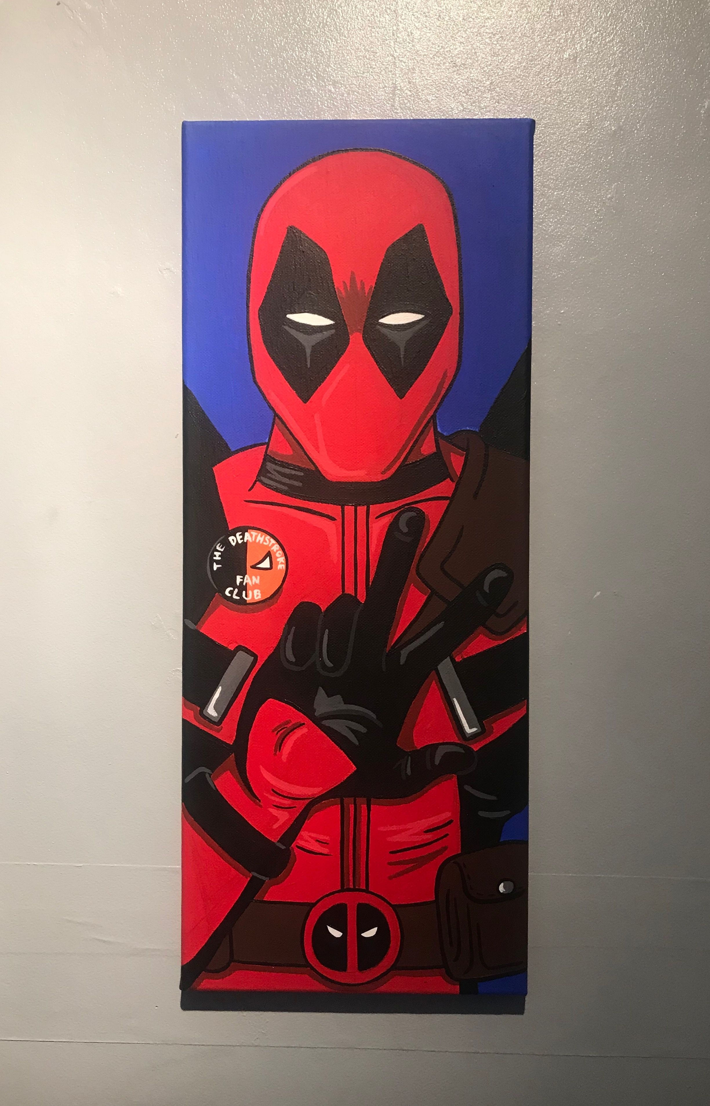 Wallpaper #MBlCDo8BtGB6xQ78UVml24 Deadpool Canvas Superhero Wall Art Deadpool Canvas Art Deadpool Canvas
