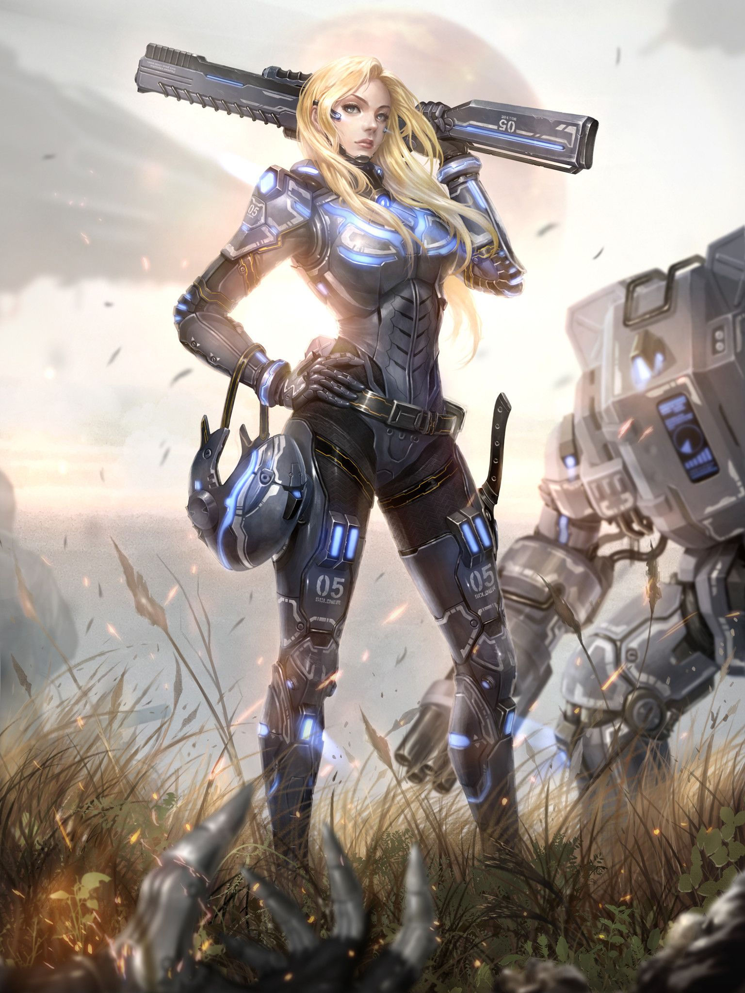Wallpaper #o30Q9Y4Bnwiau_P6whGx21 Sniper Female Sf Exhibited in Nexon Developer Conference Published