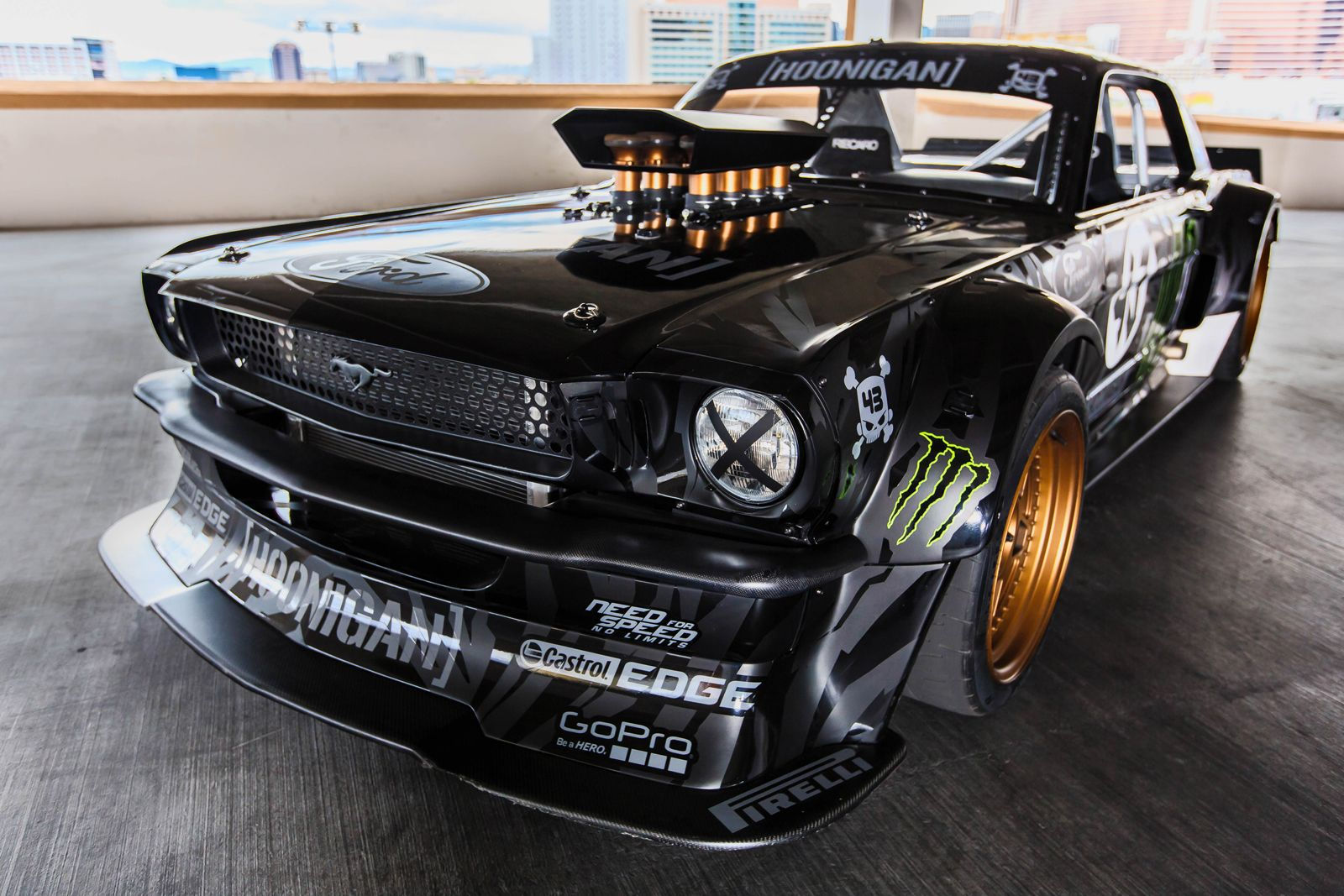 Wallpaper #N3QUvY4B_8f4nGFaS2sO37 845hp 1965 Ford Mustang Awd Monster is Ken Blocks Car for Gymkhana 7