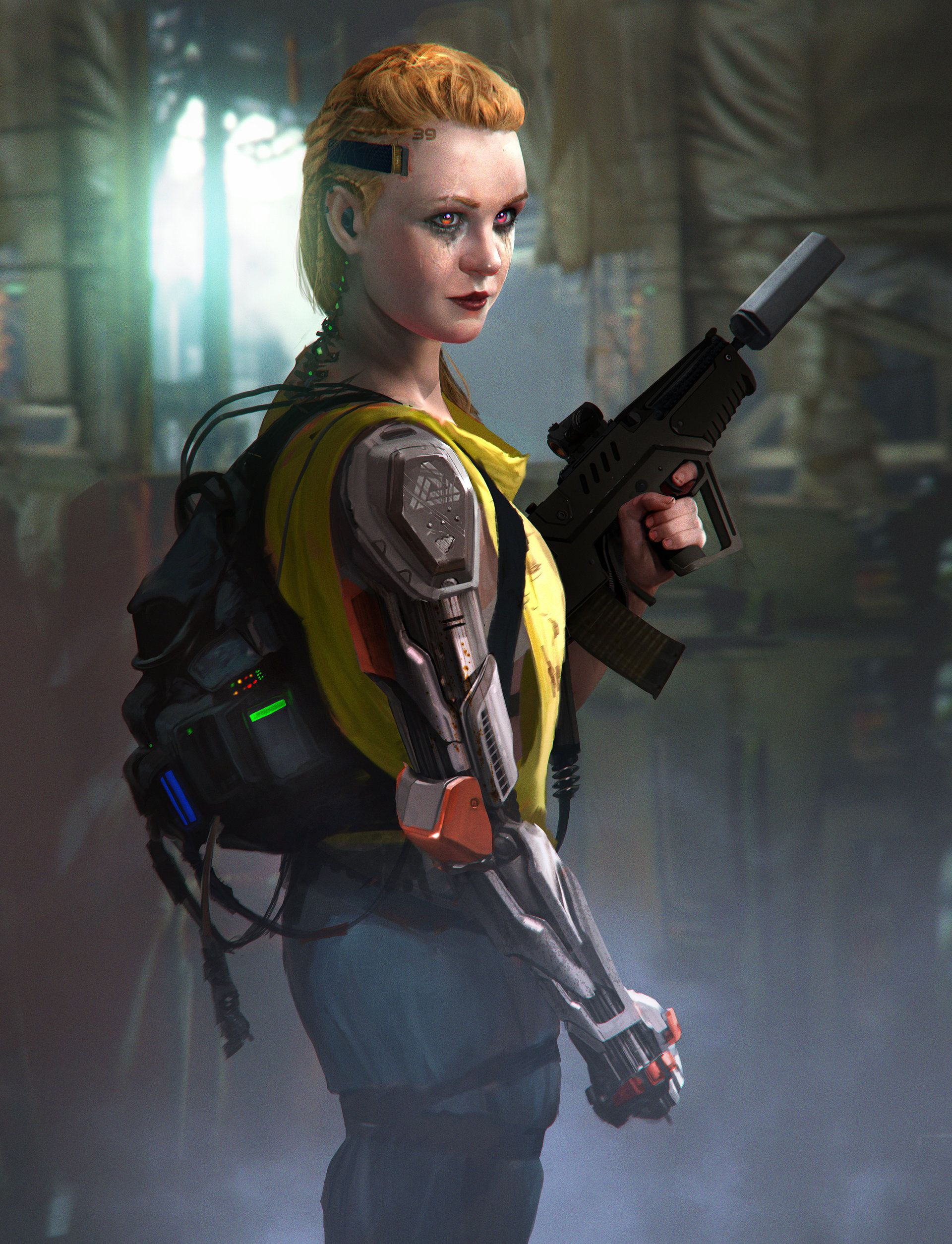 Wallpaper #uWhoHJMBSpphPi3-SyK836 Cyberpunk Character Cyberpunk Rpg Sci Fi Concept Art