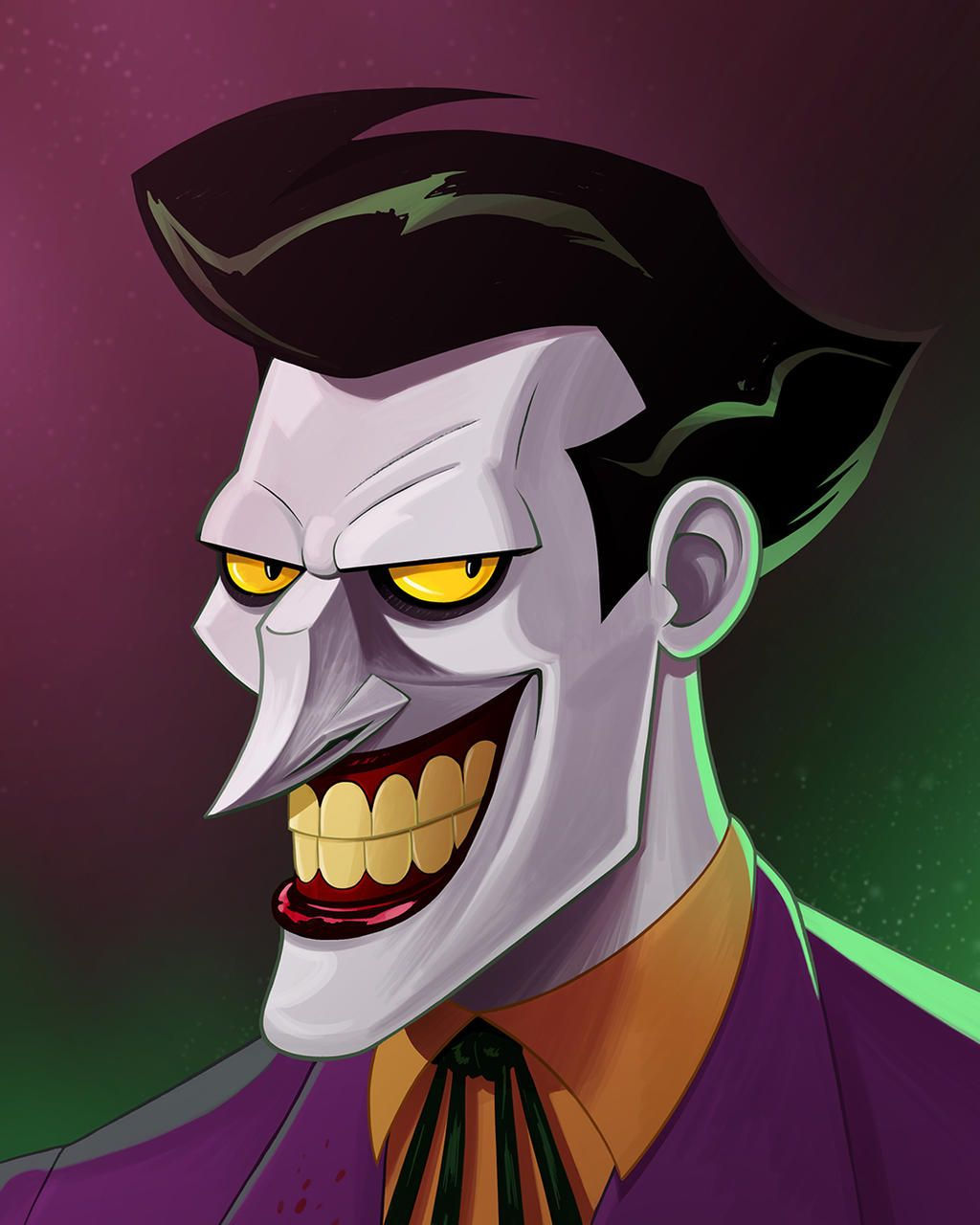 Wallpaper #FRlPHo8BtGB6xQ78rHna44 Batman Villains the Joker by Entropician on Deviantart in 2021