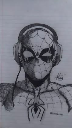 Wallpaper #q7gk1pIBJvJKYCmEoNw0263 Spider Man Sketch in 2024 Sketches Book Art Drawings Meaningful