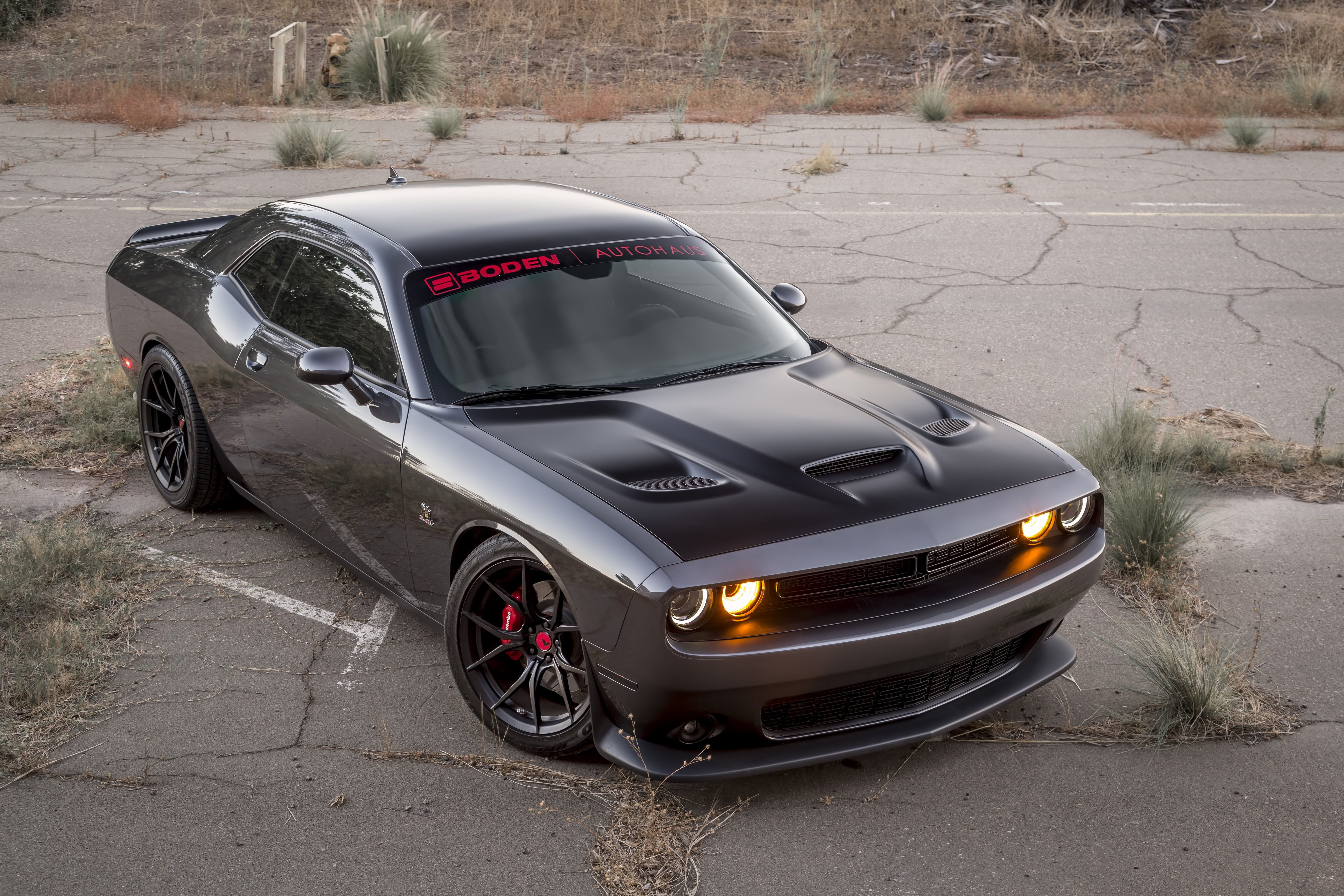 Wallpaper #84950 2018 Dodge Challenger Srt Demon Black Satin Hood Only 594 Miles Bone