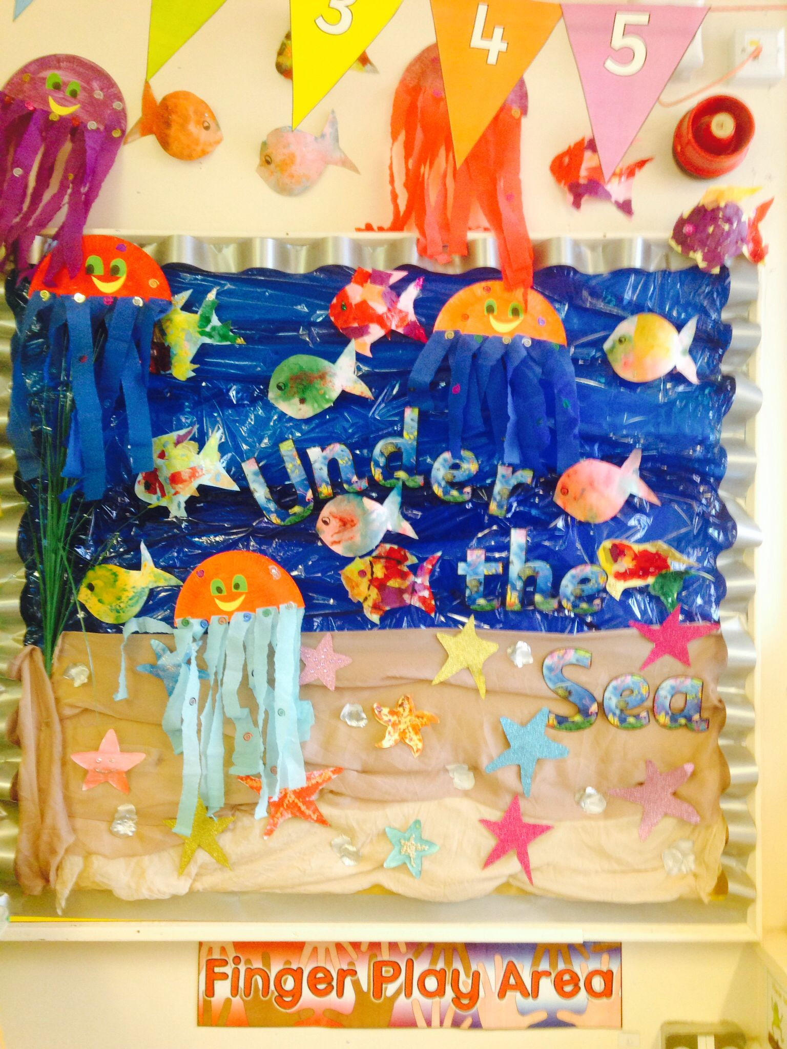 Wallpaper #xiYZlpcBNyflpn9rCYTD137 Under the Sea Display Summer Display Board Nursery Display Ideas