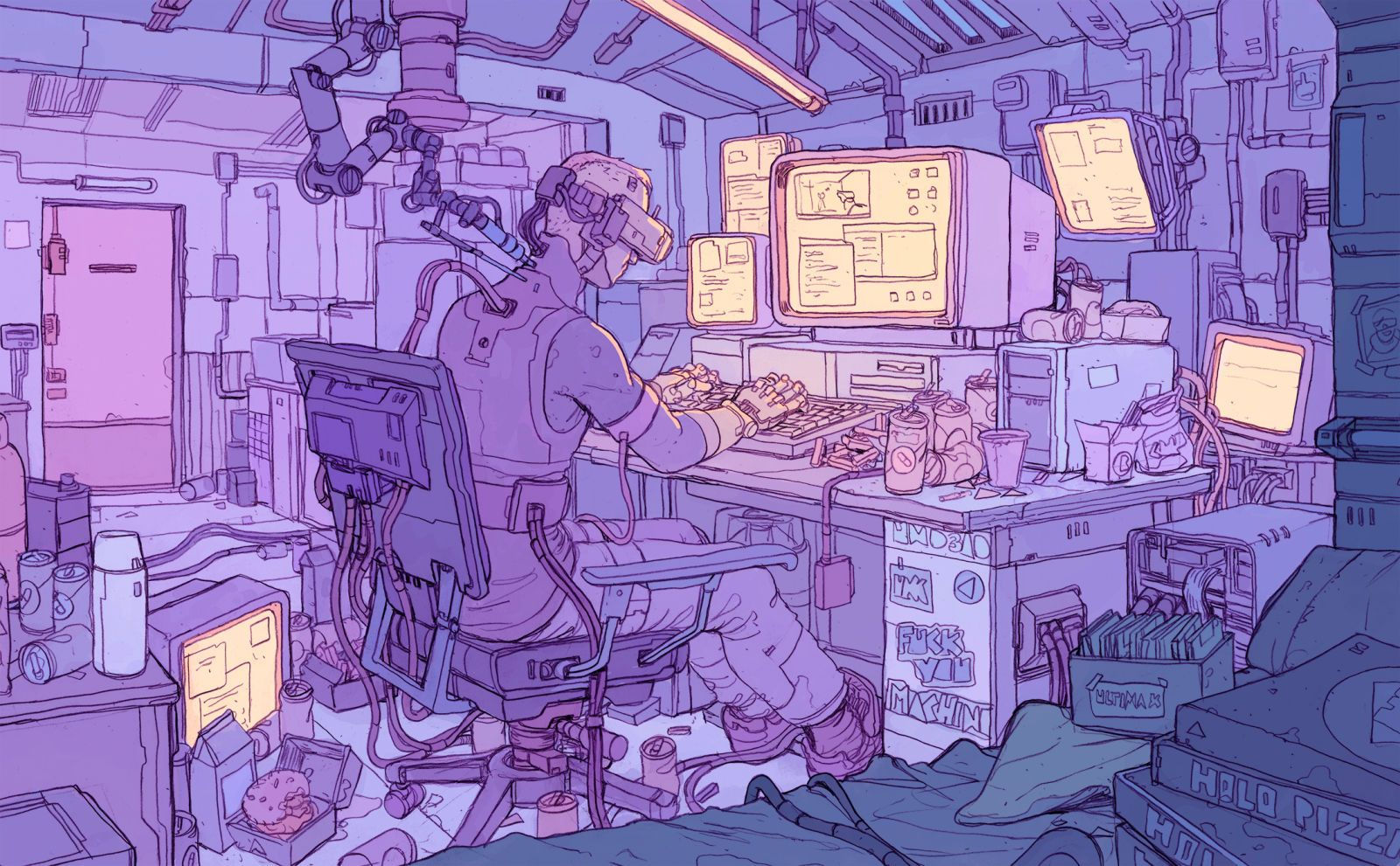 Wallpaper #ekW7mY4B7YBJg1BVO6FC38 Cyberpunk 2077 Cyberpunk Room Arte Cyberpunk Illustrations