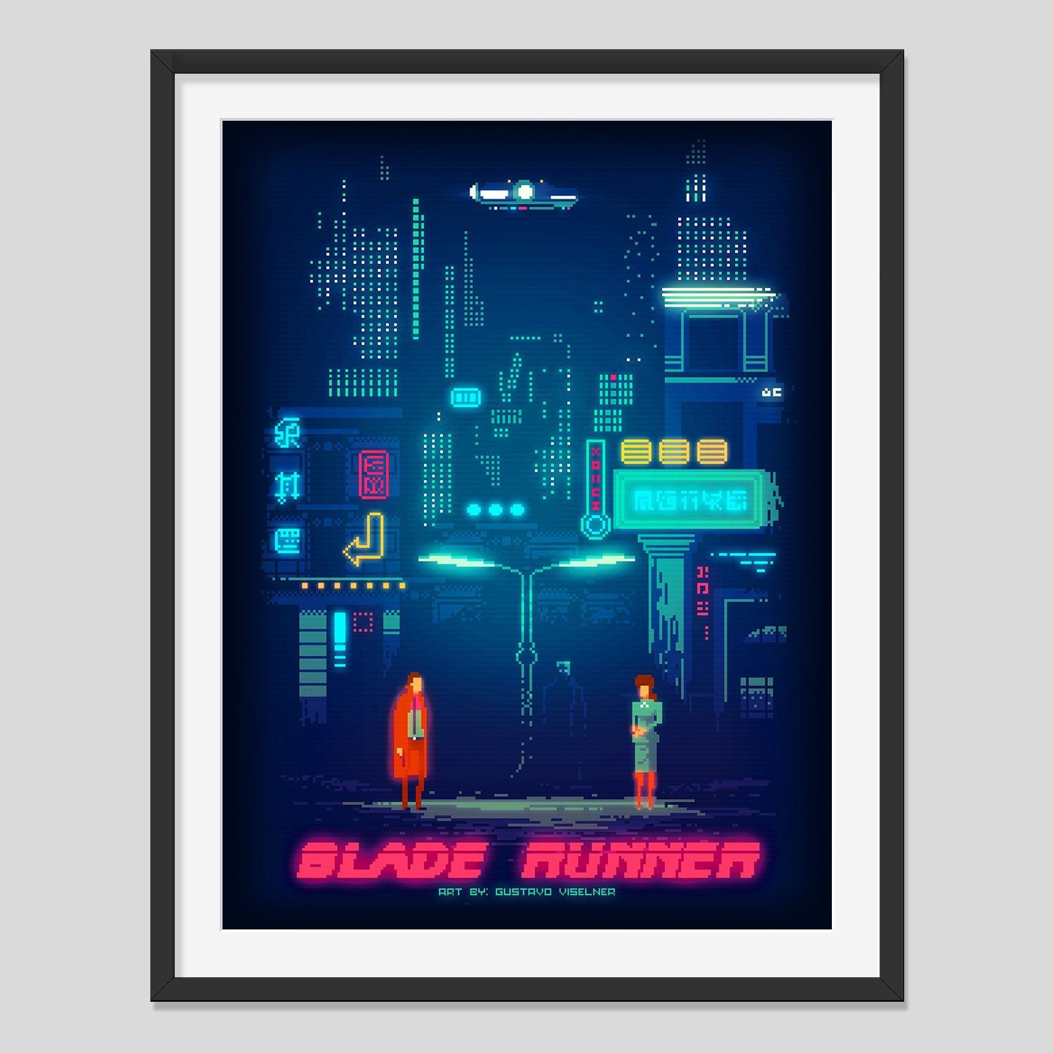 Wallpaper #ohnNII8BtGB6xQ78BX6520 Blade Runner Pixel Art Poster Etsy in 2022 Pixel Art Poster Art Pixel