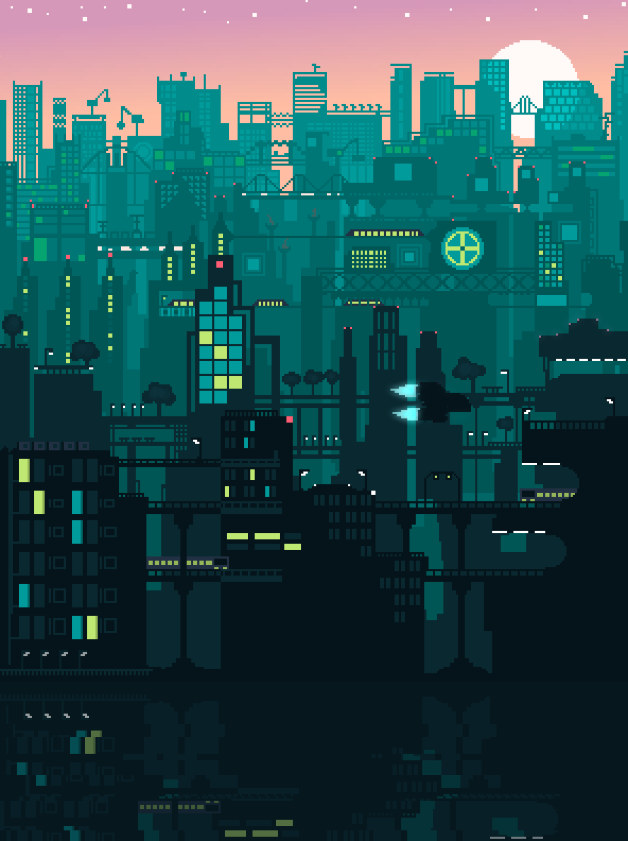 Wallpaper #ohnNII8BtGB6xQ78BX6525 Chancellorwee Pixel Art Landscape Pixel Art Background Pixel City