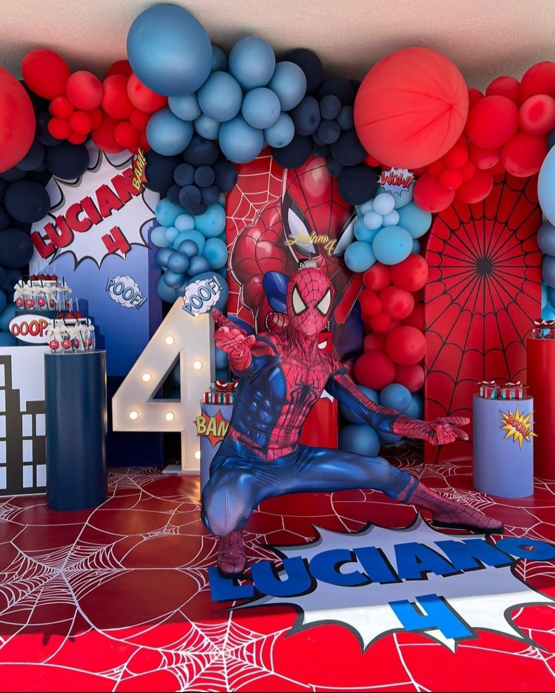 Wallpaper #MDHaNZMB5zzyi_yY3VhD51 Spider Man Balloon Garland Artofit