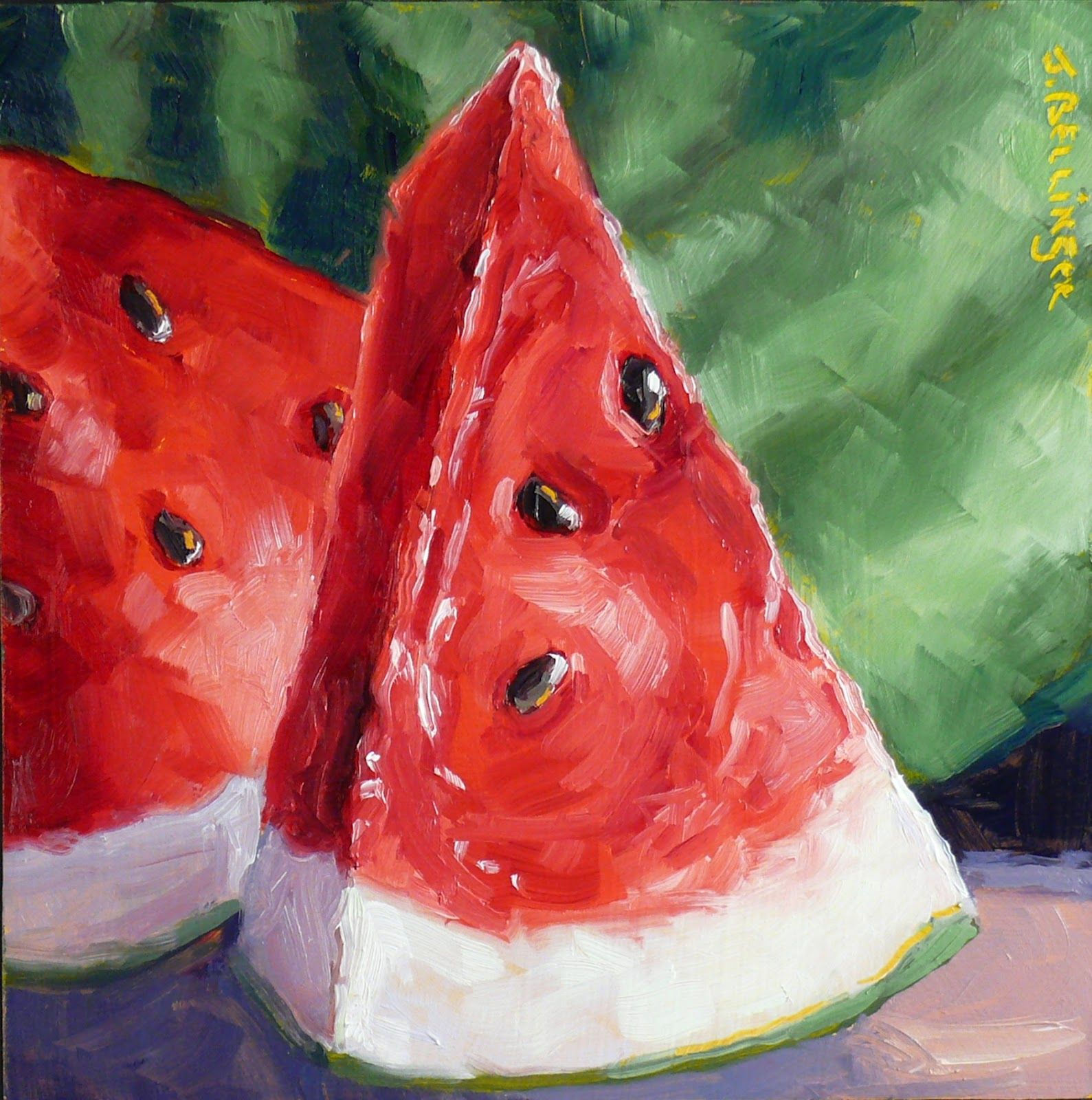 Wallpaper #OBqEUJMB1yWOL4qgwYA7437 Jennifer Bellinger Studio Food Art Painting Canvas Art Painting