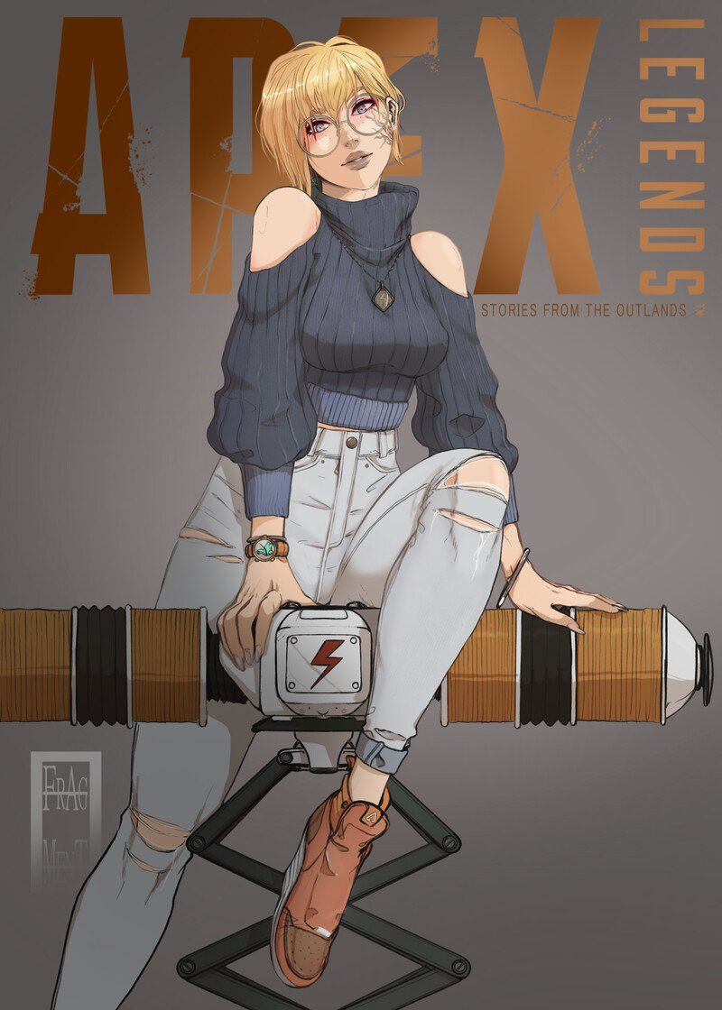 Wallpaper #rLhk2ZIBJvJKYCmEvuwp337 Artstation Apex Legends Wattson Feature Magazine Cover Frag Ment