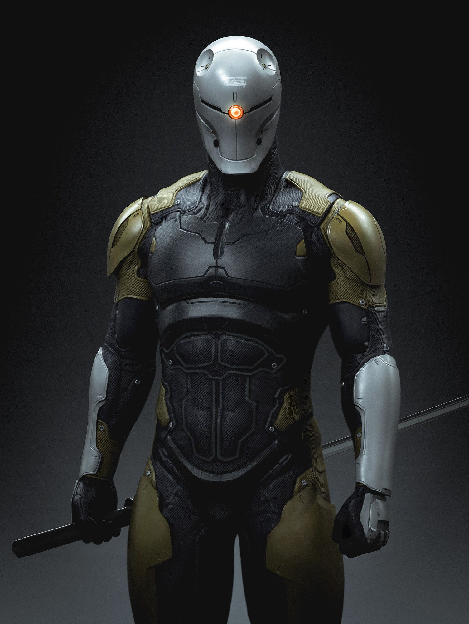 Wallpaper #Lx1VLZMBlOZrFDOk_dAO16 Sci Fi Ninja Concept Art