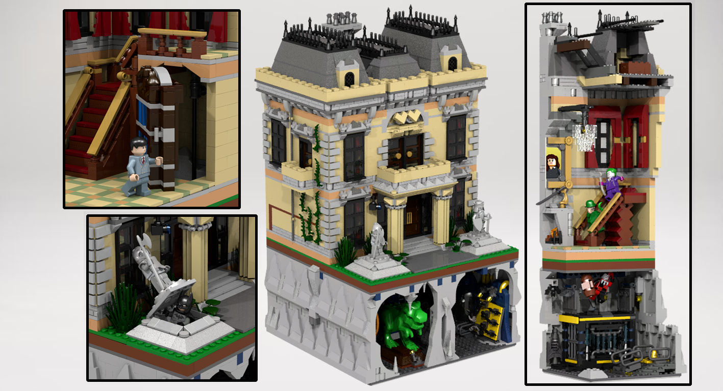 Wallpaper #VaeZMpMBlSzal8H1uNvY11 Lego Batman Mansion Set Gran Venta Off 54