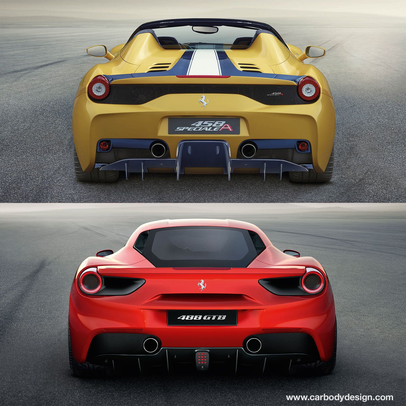 Wallpaper #1HNriI4BFI5NbQkseSFY29 Ferrari Back Automotive Wallpaper