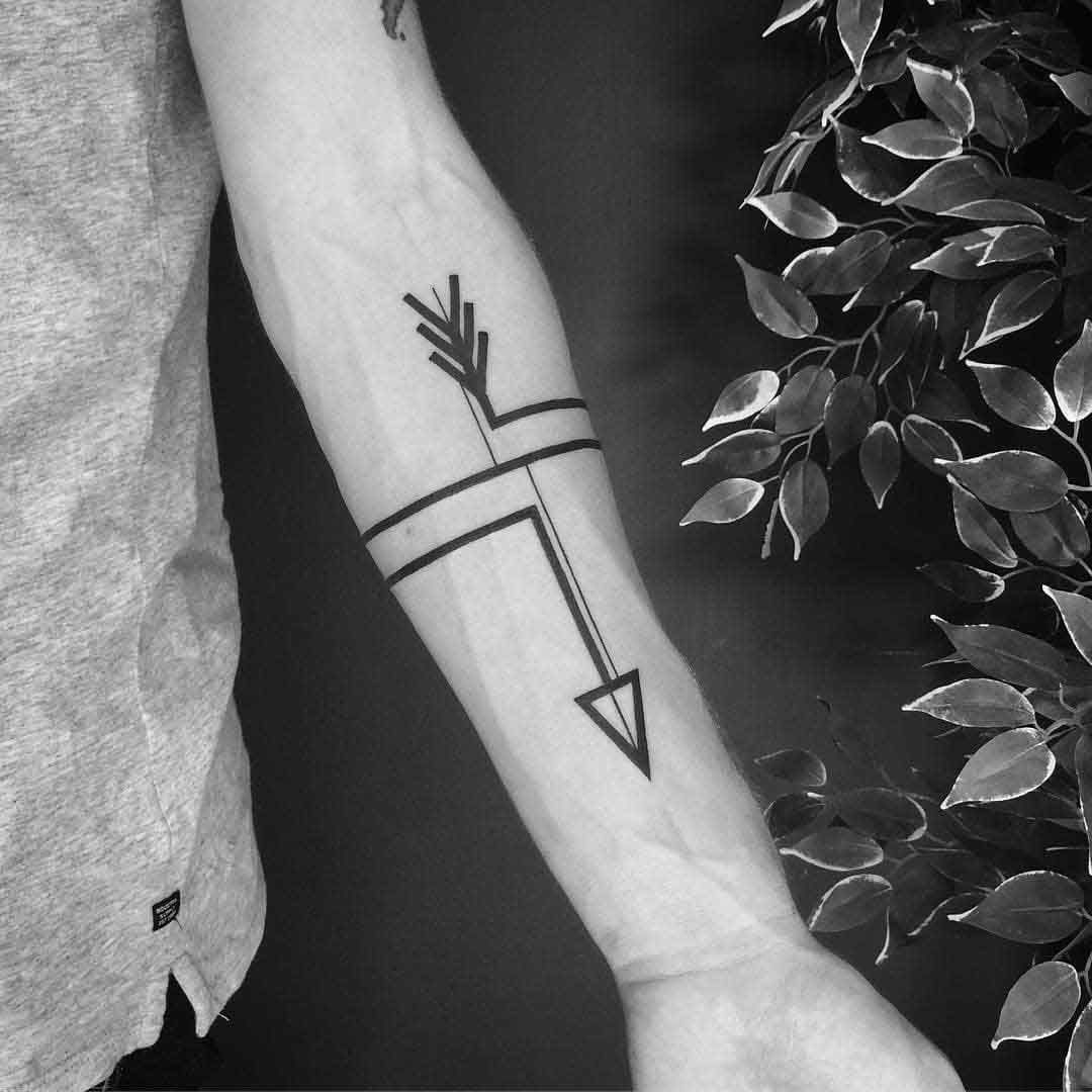 Wallpaper #4c39a 75 Best Arrow Tattoo Designs Meanings Good Choice for 2019