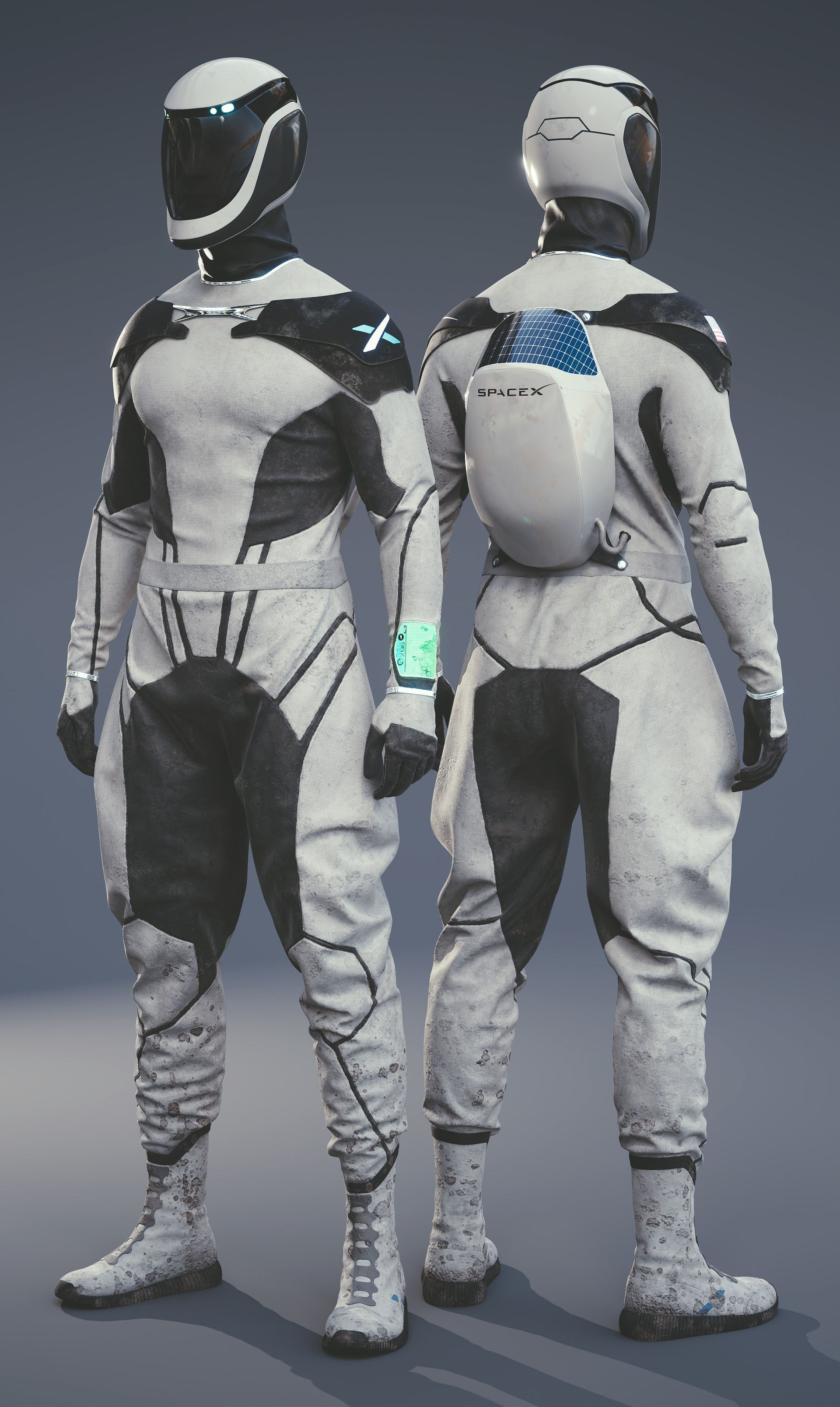 Wallpaper #OxncHo8BtGB6xQ78cHo540 Spacex Space Suit Google Search Armor Concept Concept Art Astronaut