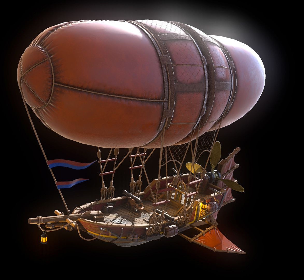 Wallpaper #kupIU5MBlwTYPL18XQoi242 Airship Sebastian Langhoff on Artstation at Httpswwwartstationcom