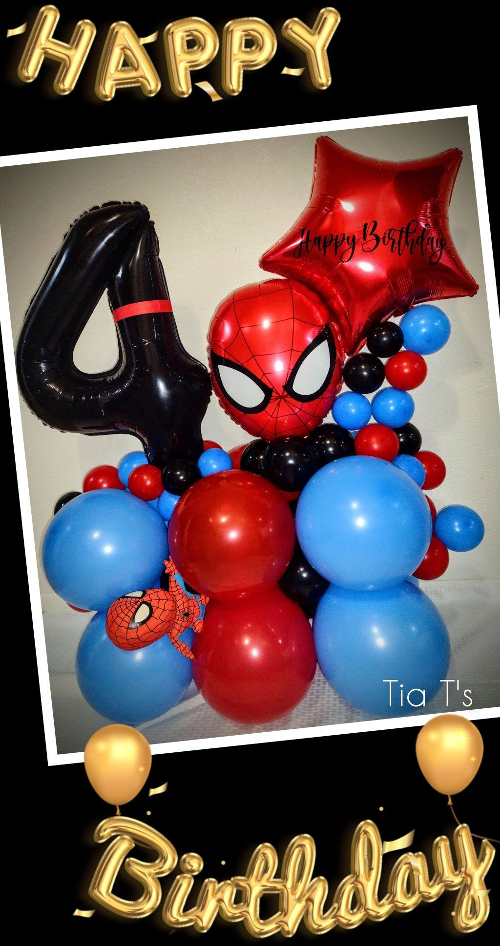 Wallpaper #MDHaNZMB5zzyi_yY3VhD97 Spider Man Balloon Decor Spider Man Happy Birthday Idea Balloon