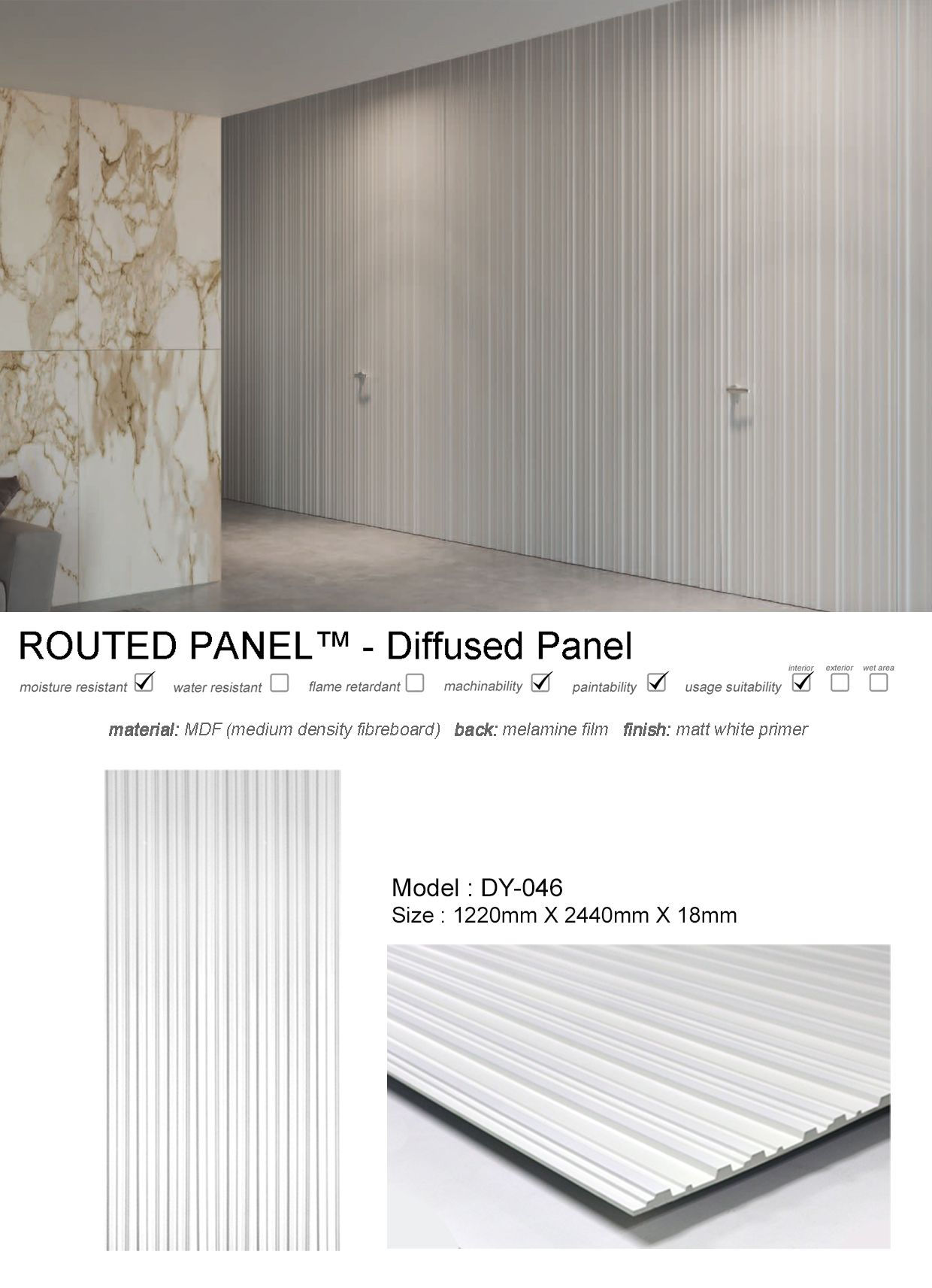 Wallpaper #RWfU_ZIBSpphPi3-iZ0I54 An Advertisement for a Wall Paneling System with White Lines on It and