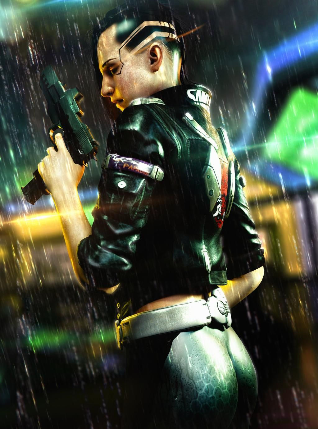 Wallpaper #4-qRVZMBlwTYPL18wQ07215 Cyberpunk 2077 V by Skstalker on Deviantart Cyberpunk 2077 Cyberpunk