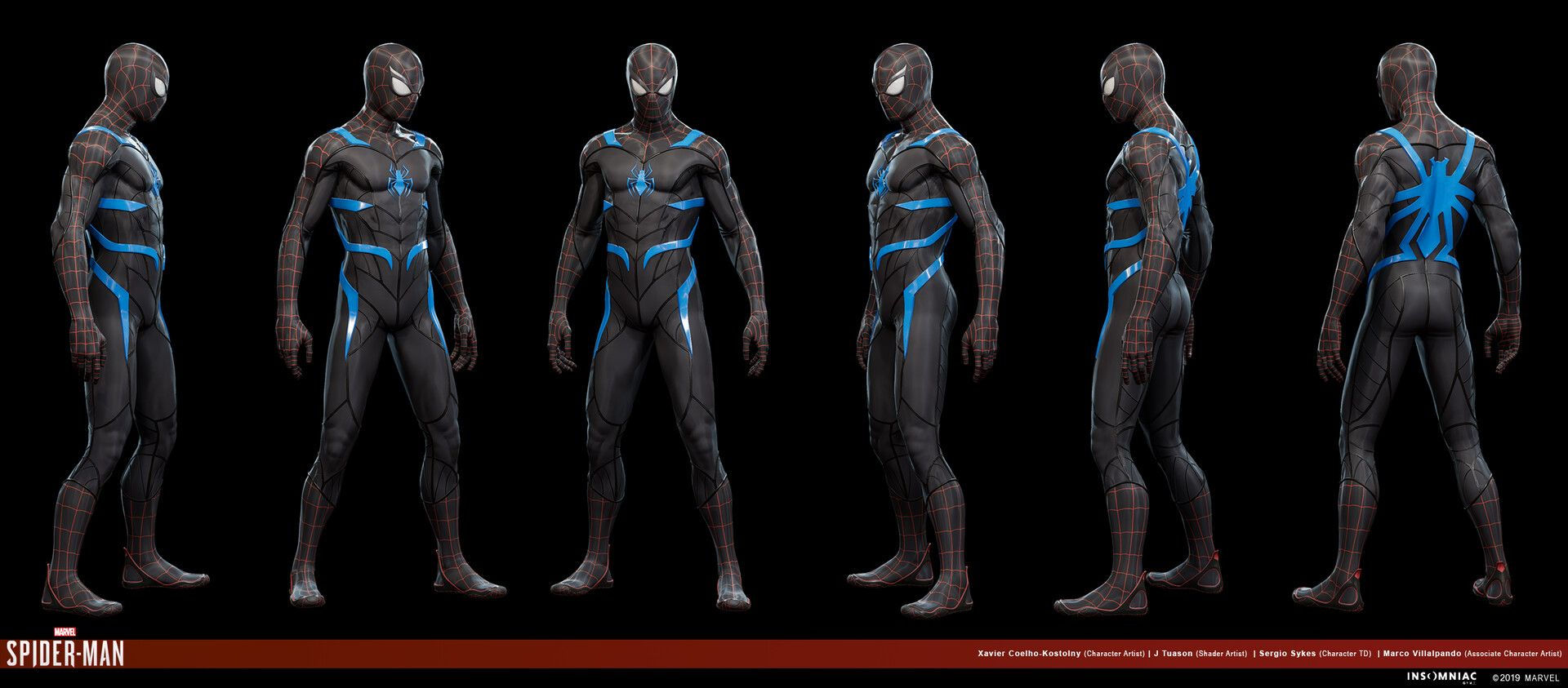 Wallpaper #ed4d8 Spider Man Marvel Heroes Complete Costume List