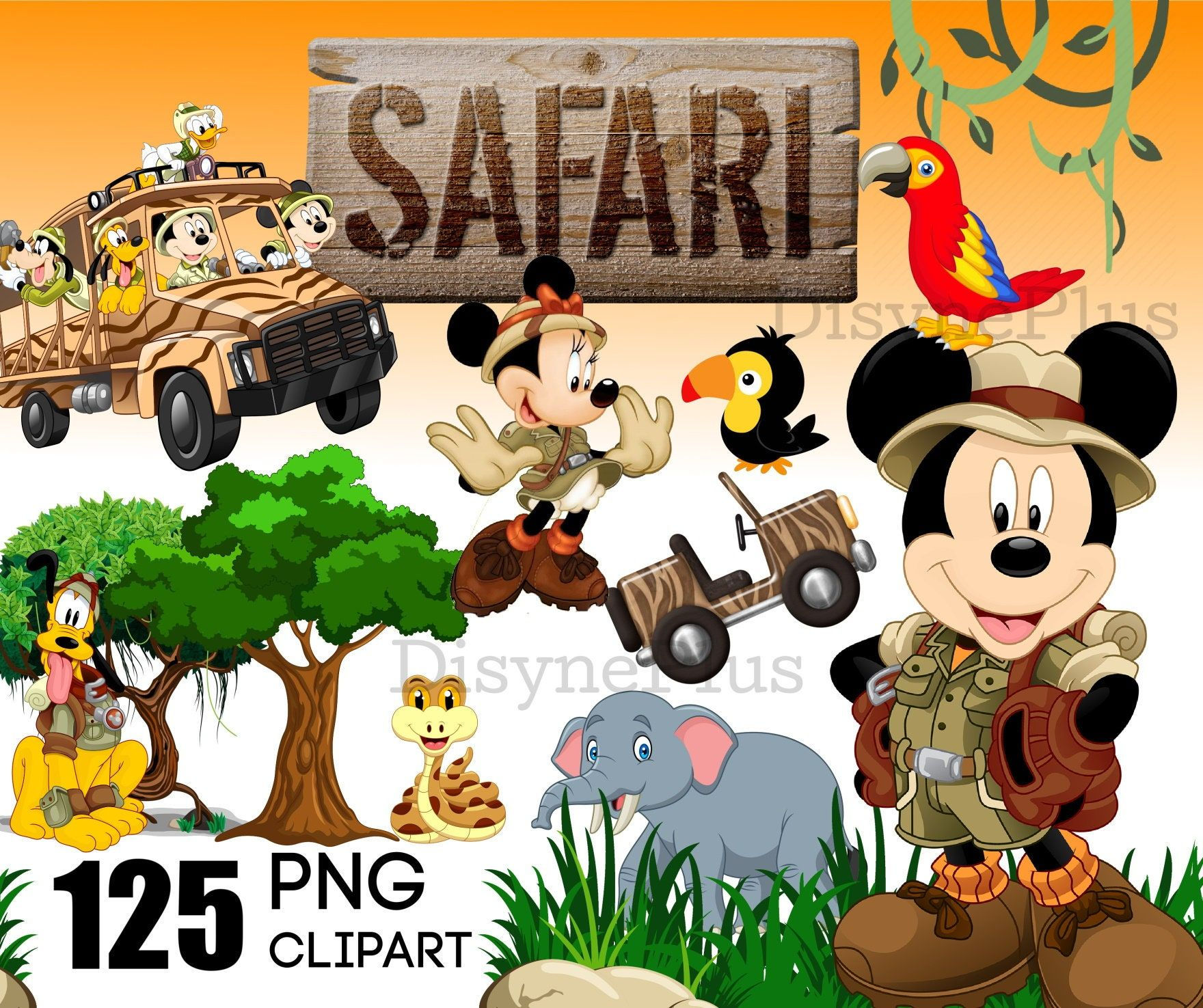 Wallpaper #03c4b Happy Jungle Safari Birthday Our Amhiraya Studio