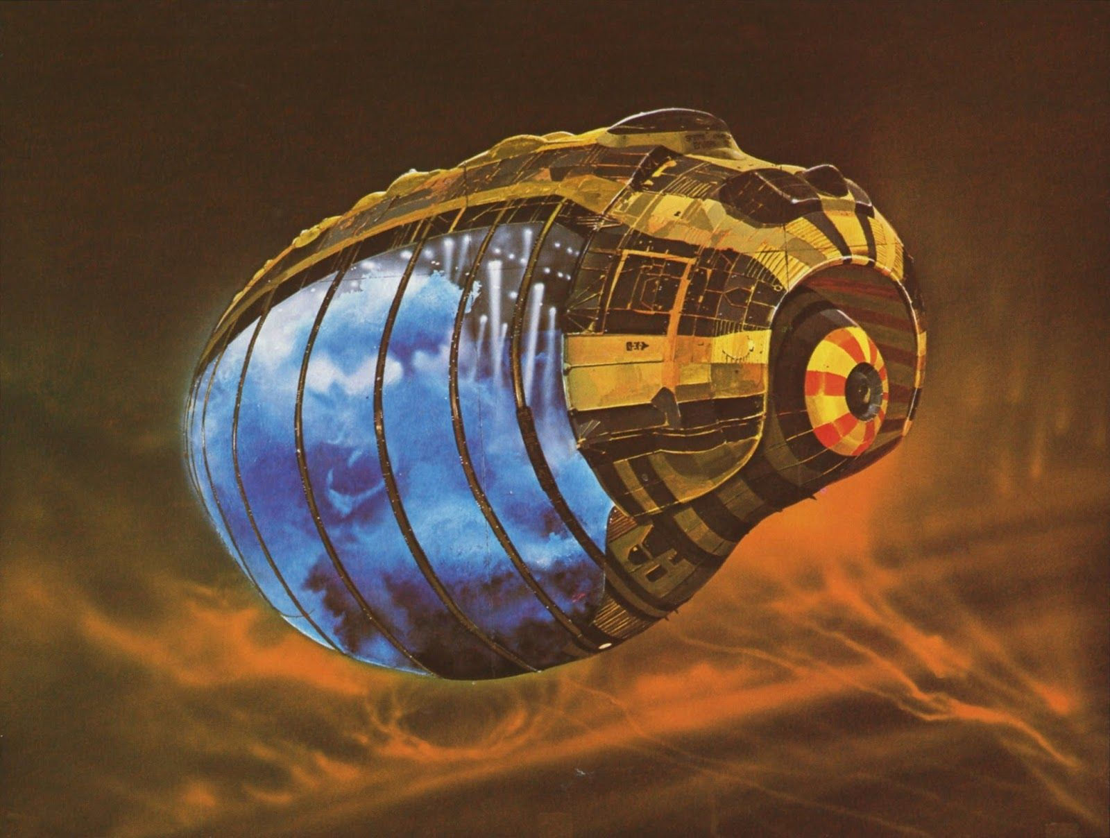Wallpaper #3YJFQJMB0GiFKesMK8Bn25 Chris Foss Concept Art for Alejandro Jodorowskys Dune Project Mid
