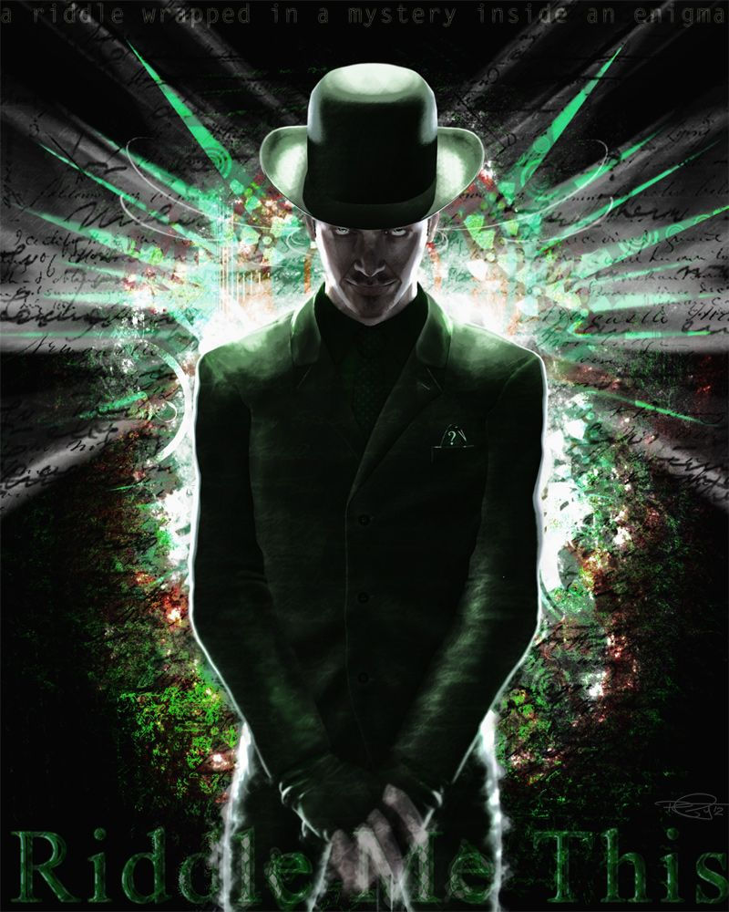 Wallpaper #zLhe2JIBJvJKYCmEY-c6182 Riddler by Daniel Murray Joker Villain Batman the Dark Knight Riddler
