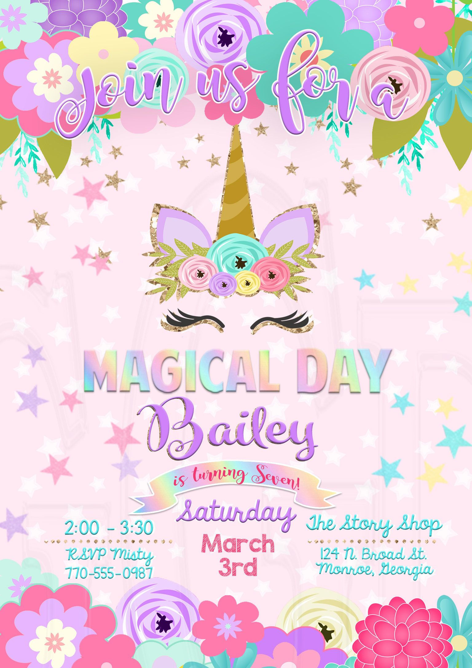 Wallpaper #nDEINpMB5zzyi_yYPFiv141 Editable Unicorn Birthday Invitations Templates Free