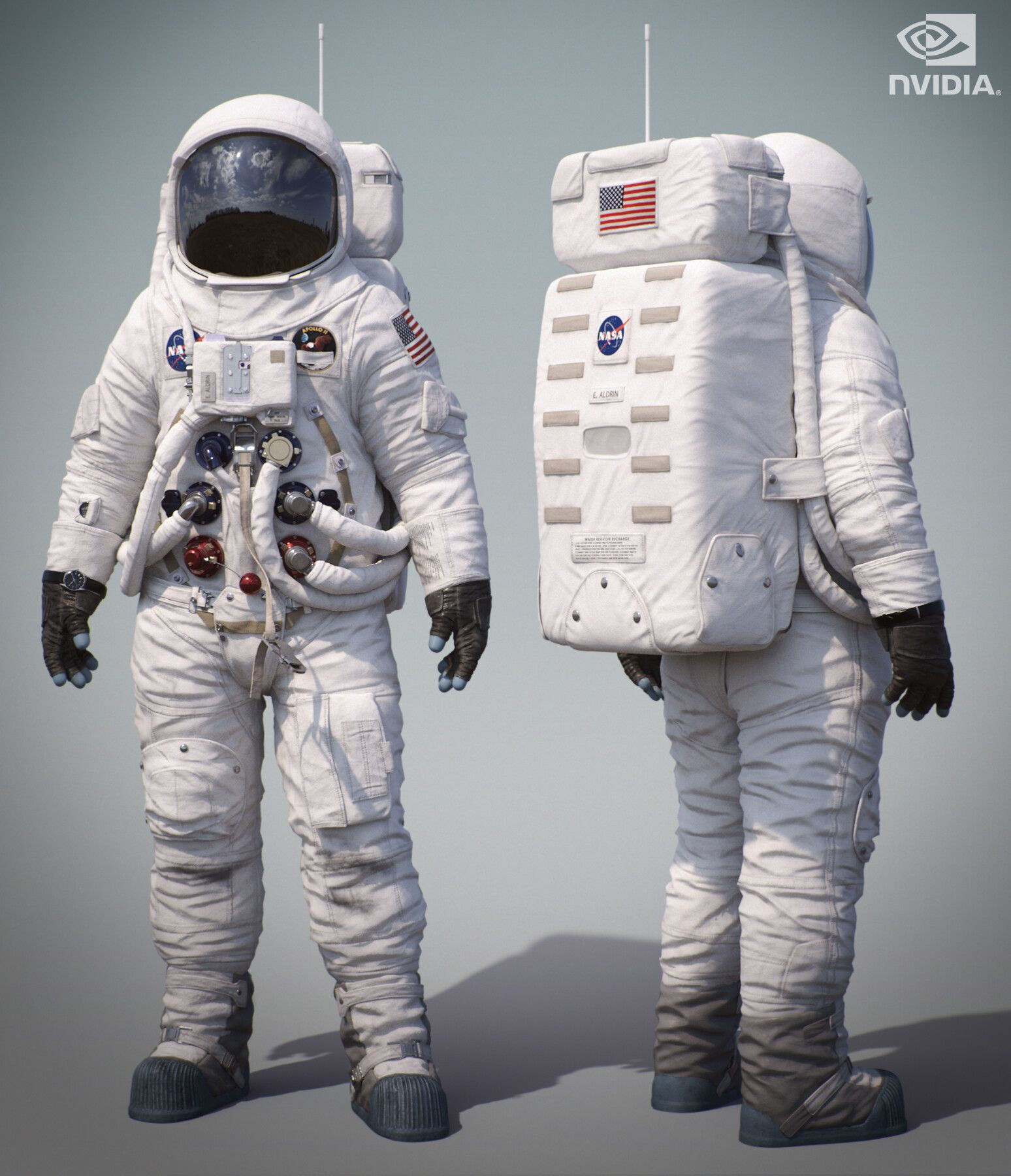 Wallpaper #e2eE_JIBSpphPi3-ZZiW178 Artstation Nvidia Astronaut for Siggraph 2019 Alessandro
