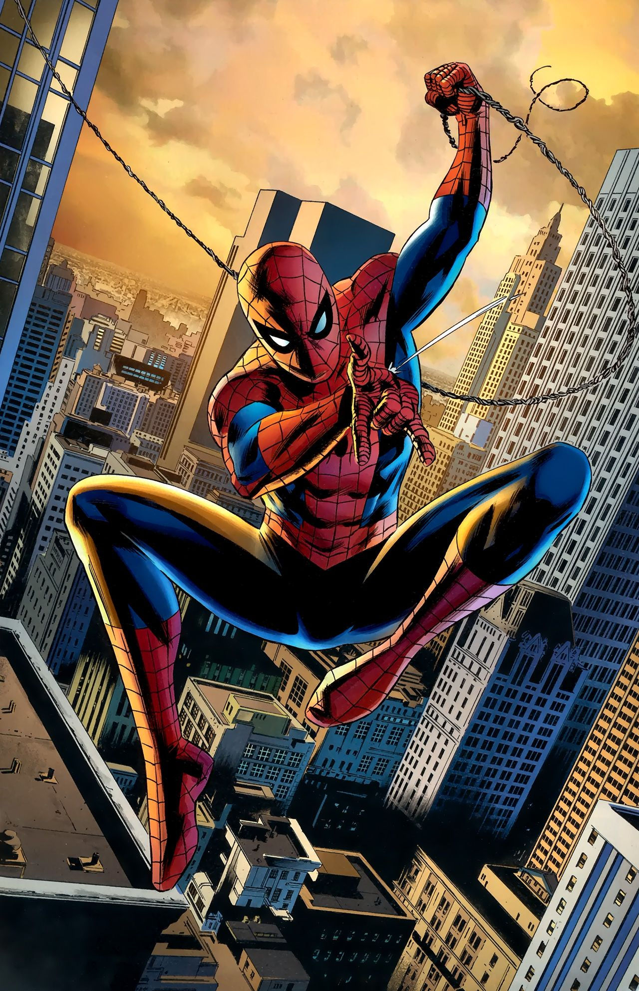 Wallpaper #oX3n8I4Bnwiau_P6CQfW4 Spider Man by Steve Epting Marvel DC Marvel Heroes Marvel Spiderman