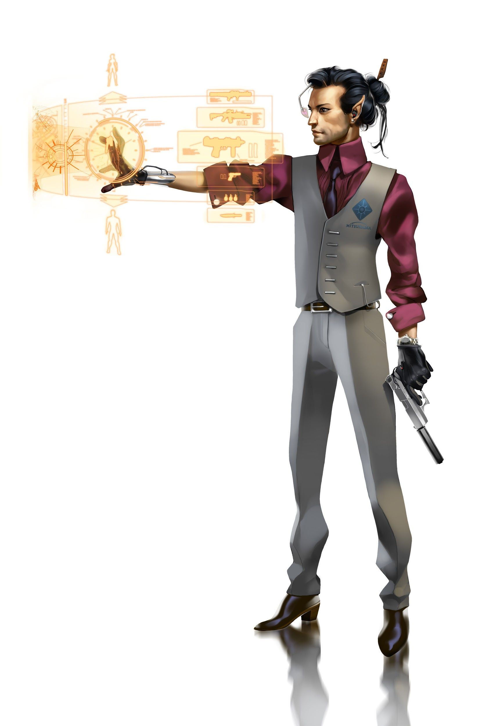 Wallpaper #XmdR-pIBSpphPi3-FpCH145 Imgur Shadowrun Cyberpunk Character Cyberpunk