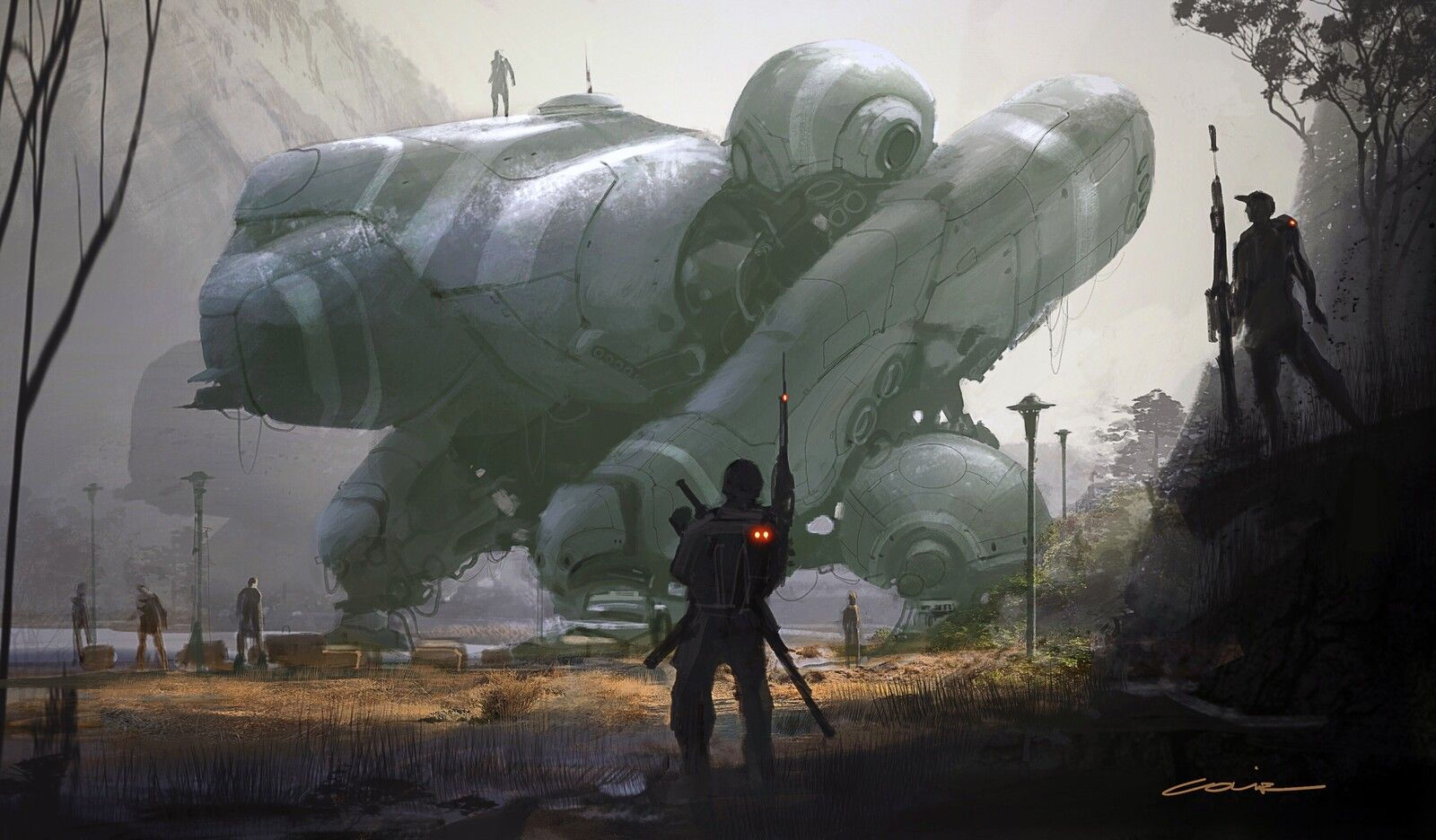 Wallpaper #KO9sS5MBMN-XEVvVwjtk56 Turtles in a Clearing Colie Wertz on Artstation at Httpswww