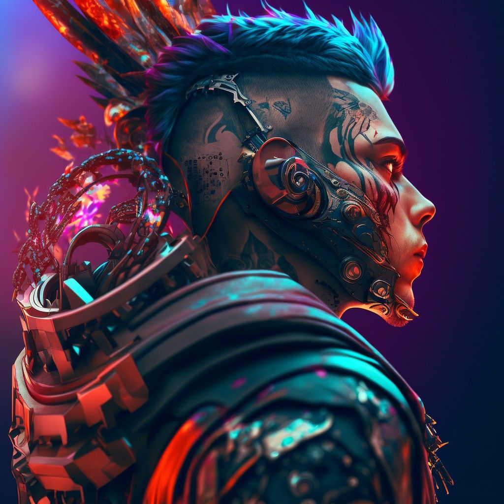 Wallpaper #fLyFO5MBMDFIMcjN7X9M69 Cyberpunk Character Art Male Cyberpunk Male Neon Cyberpunk Arte