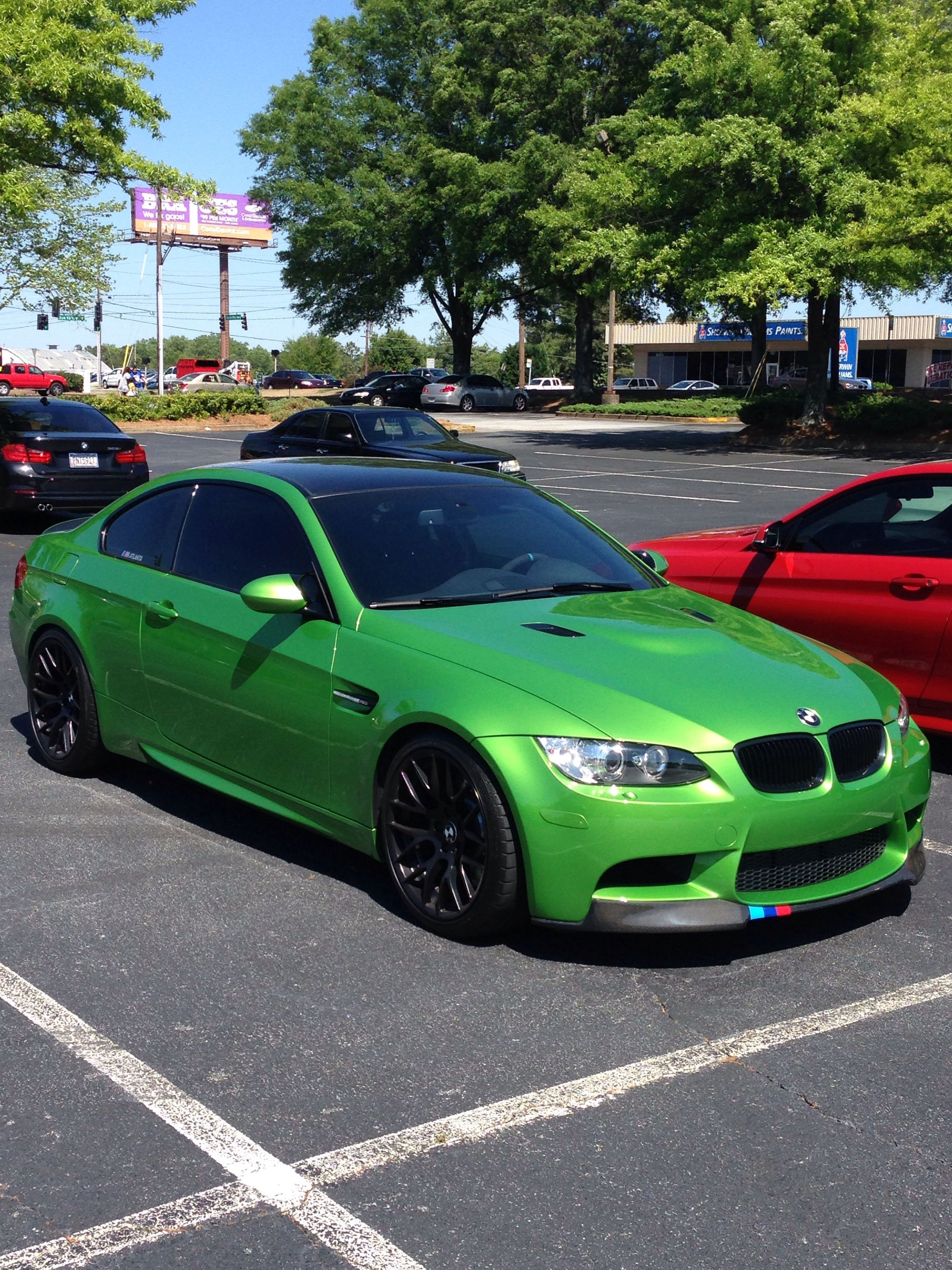 Wallpaper #QWh7IpMBSpphPi3-QjOM352 Stunning Java Green Paint Job on BMW M3