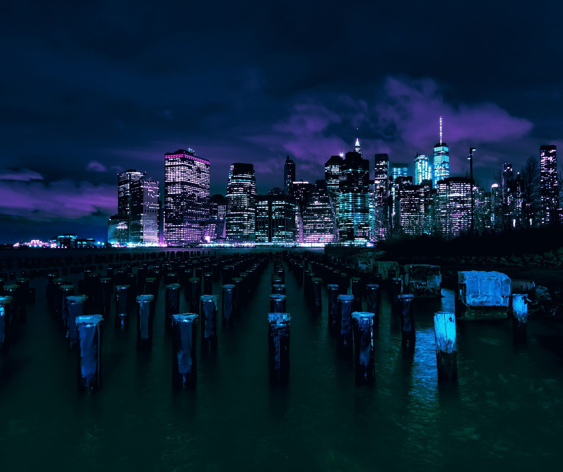 Wallpaper #vHN5ho4BFI5NbQksPx_X19 New York City Neon Night Neon Nights Neon Aesthetic New York Aesthetic