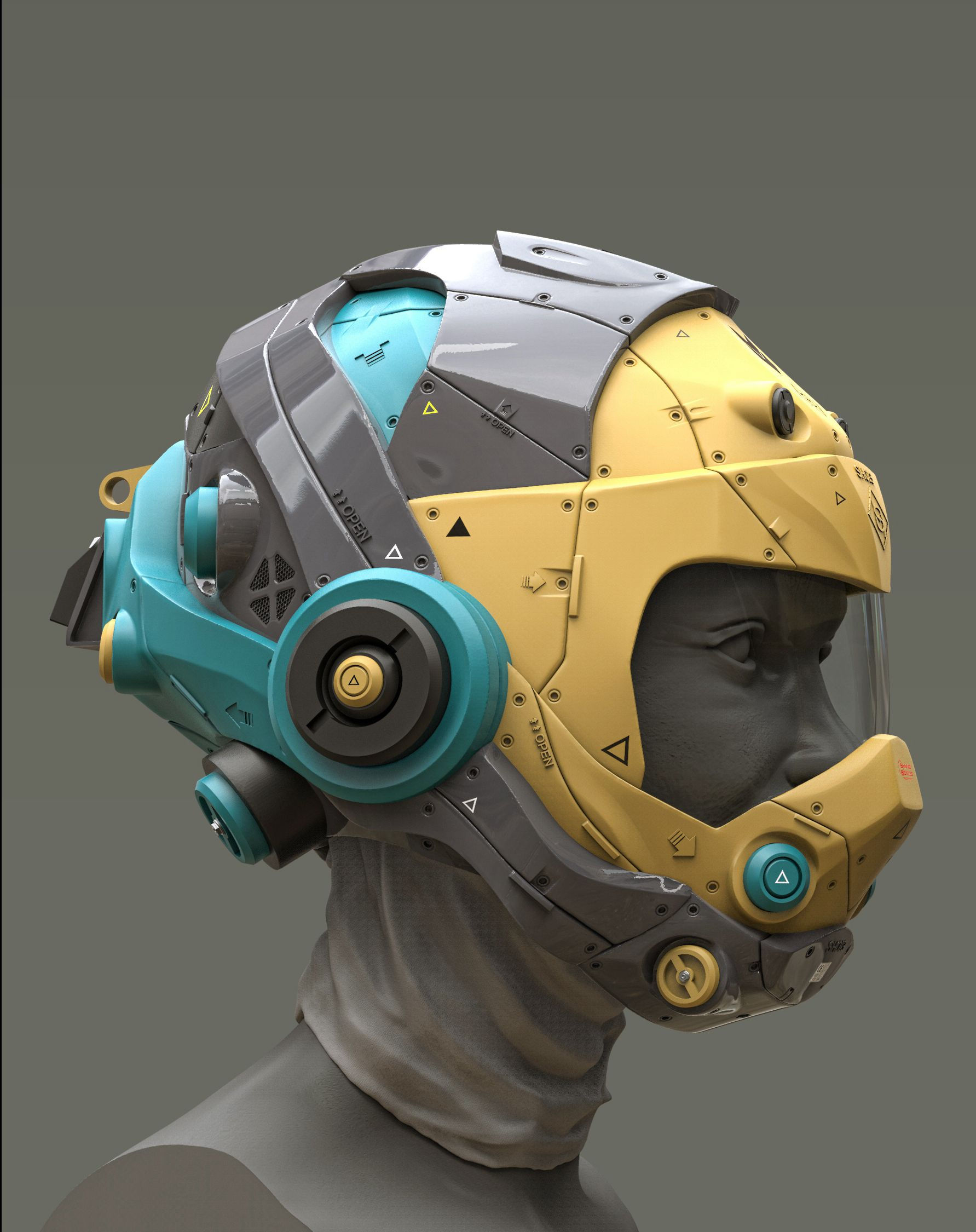 Wallpaper #oQAj7I4BSdW8dNouqROl29 Helmet Concepts on Behance Cyberpunk Helmet Futuristic Helmet