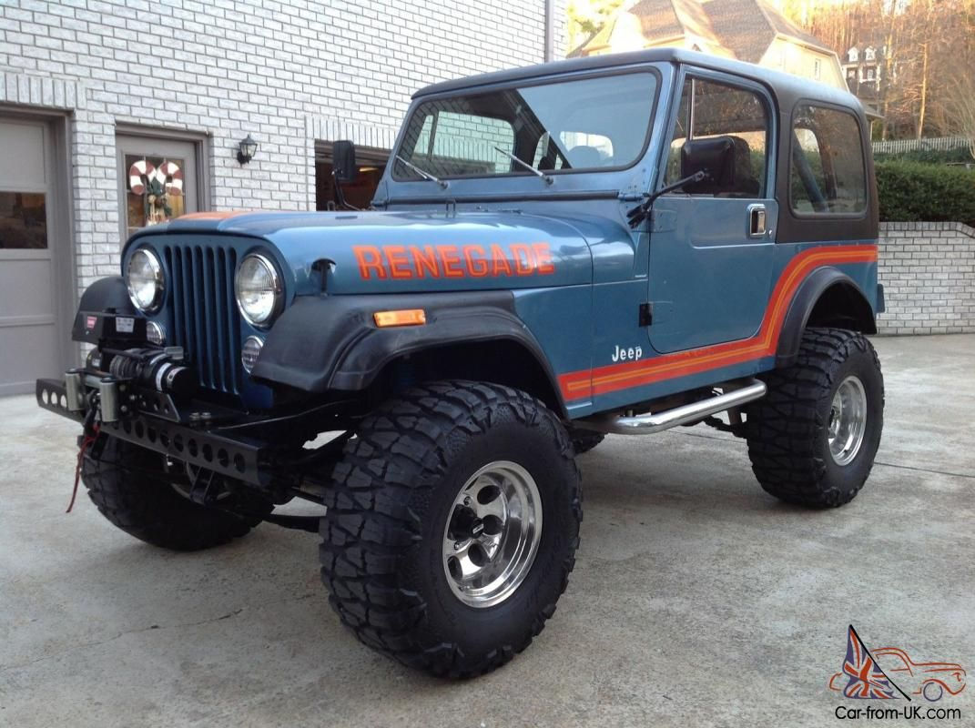 Wallpaper #XxnZO48BtGB6xQ78-rIT38 1986 Jeep Cj7 Renegade Original Paint Unrestored Cj Super Solid Lifted