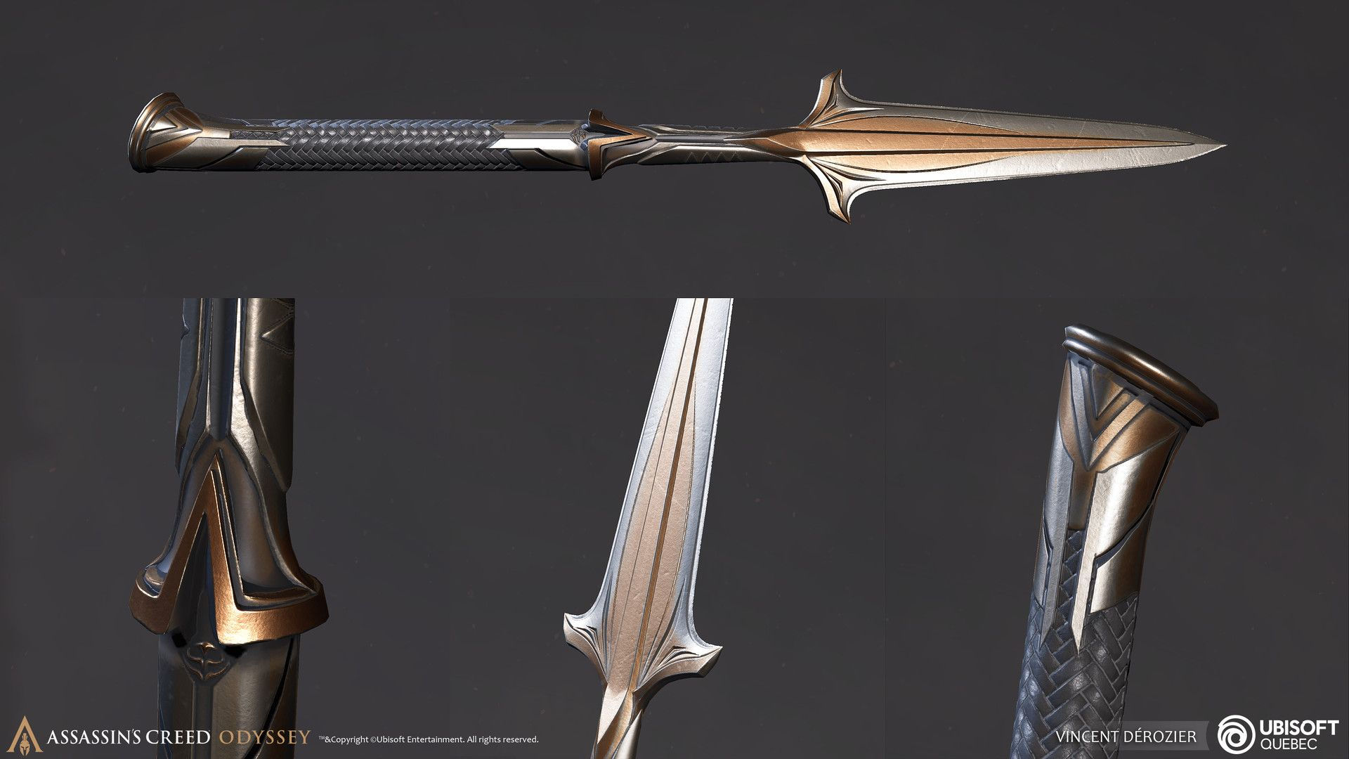 Wallpaper #DWdW85IBSpphPi3-jHVH256 Assassins Creed Art Assassins Creed Odyssey Concept Weapons Armor