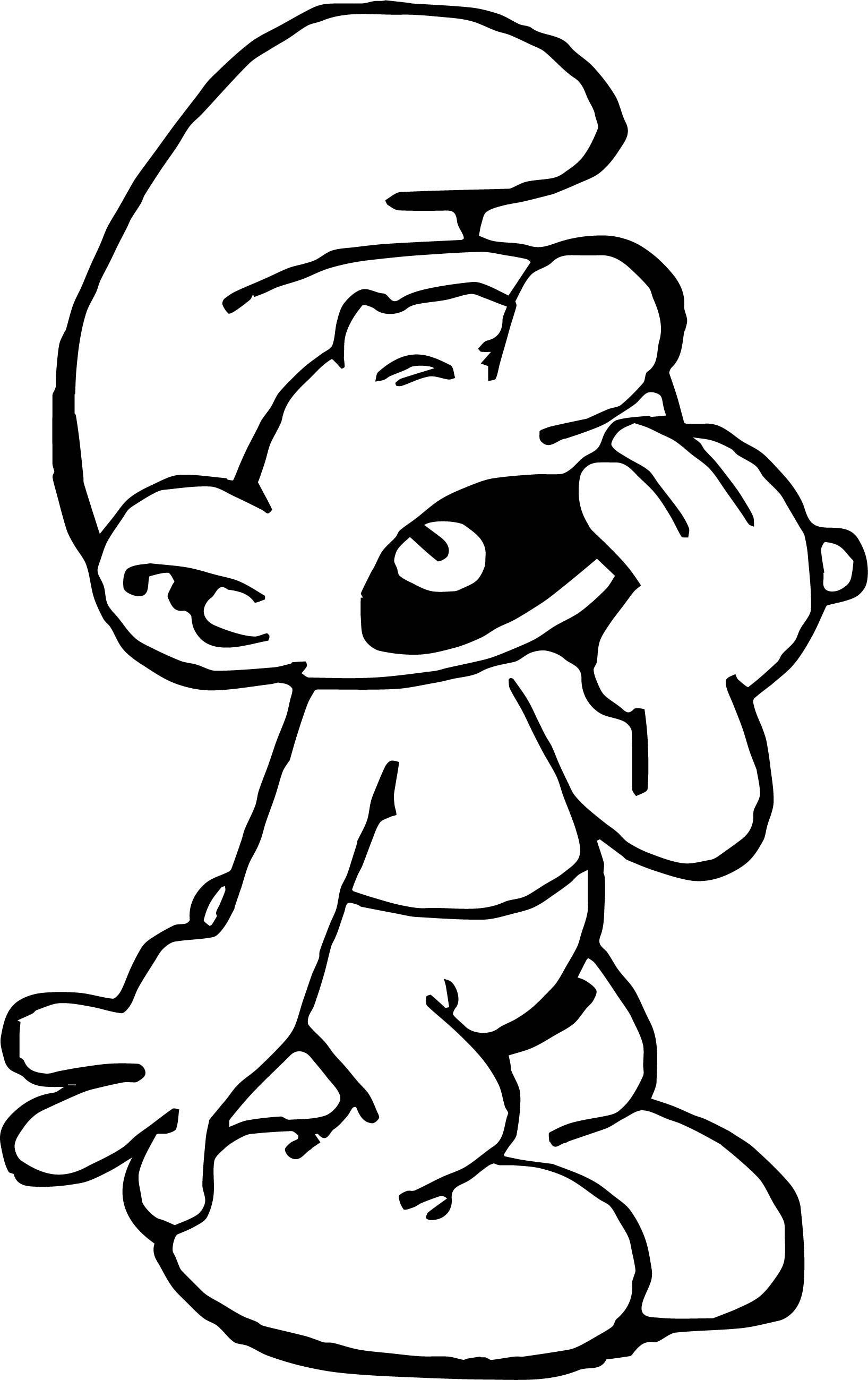 Wallpaper #jmdi6pIBSpphPi3-iEY-325 Grouchy Smurf Coloring Pages