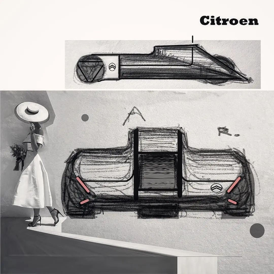 Wallpaper ea8ff Car Design World on Instagram Citroen Ds by Seungwan Han HD Wallpaper ea8ff