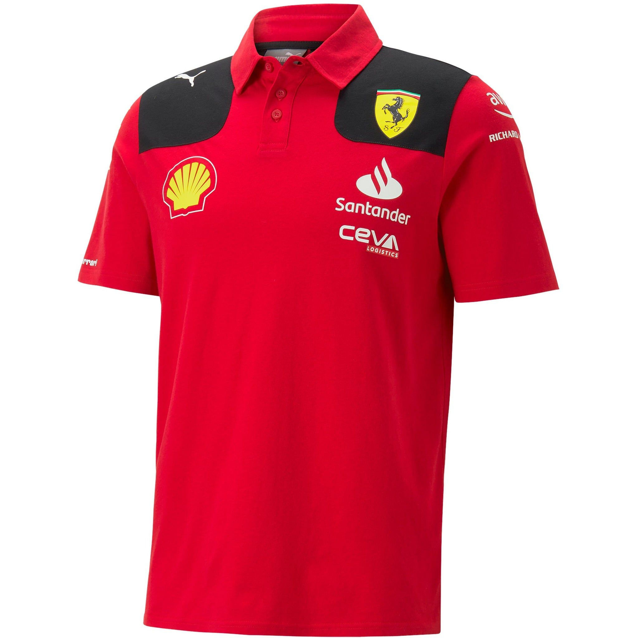 Wallpaper #8ndGJ5MB-pgBXx60VKRe260 Scuderia Ferrari F1 Mens 2023 Team Polo Shirt Xl Ferrari